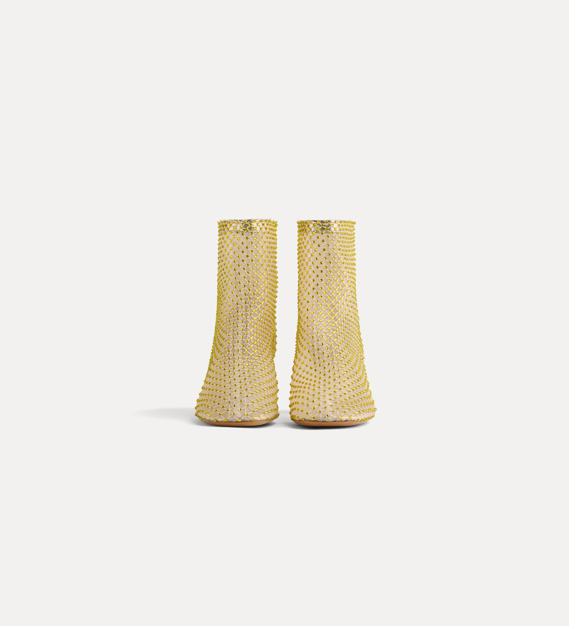 ankle boots in diamanté mesh | forte_forte