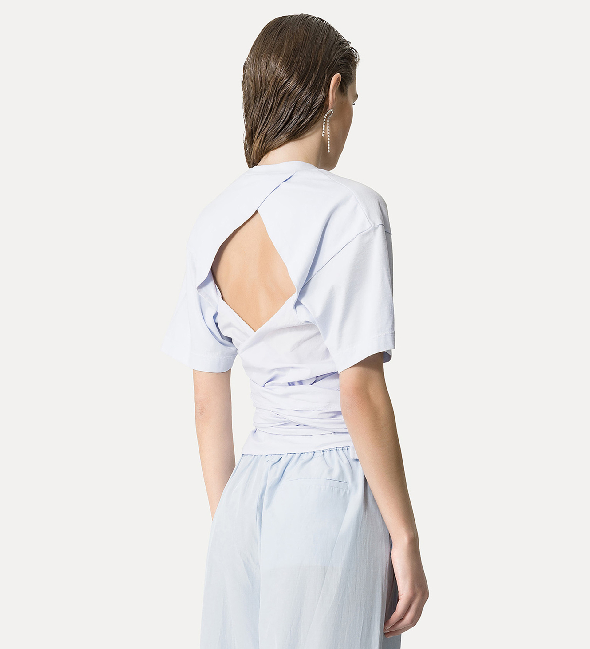 t-shirt avec nœud | forte_forte