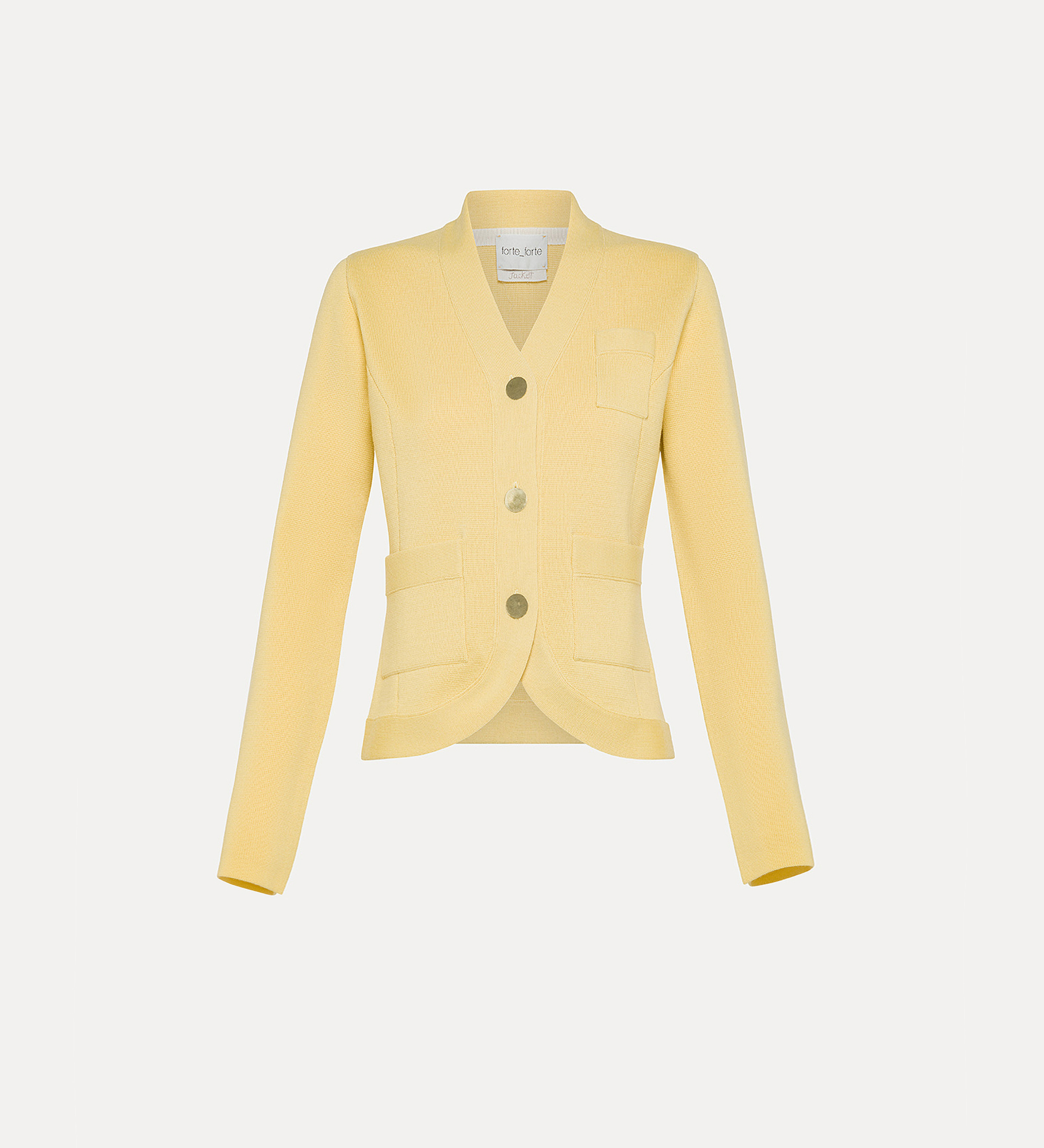 slim–fit jacket | forte_forte