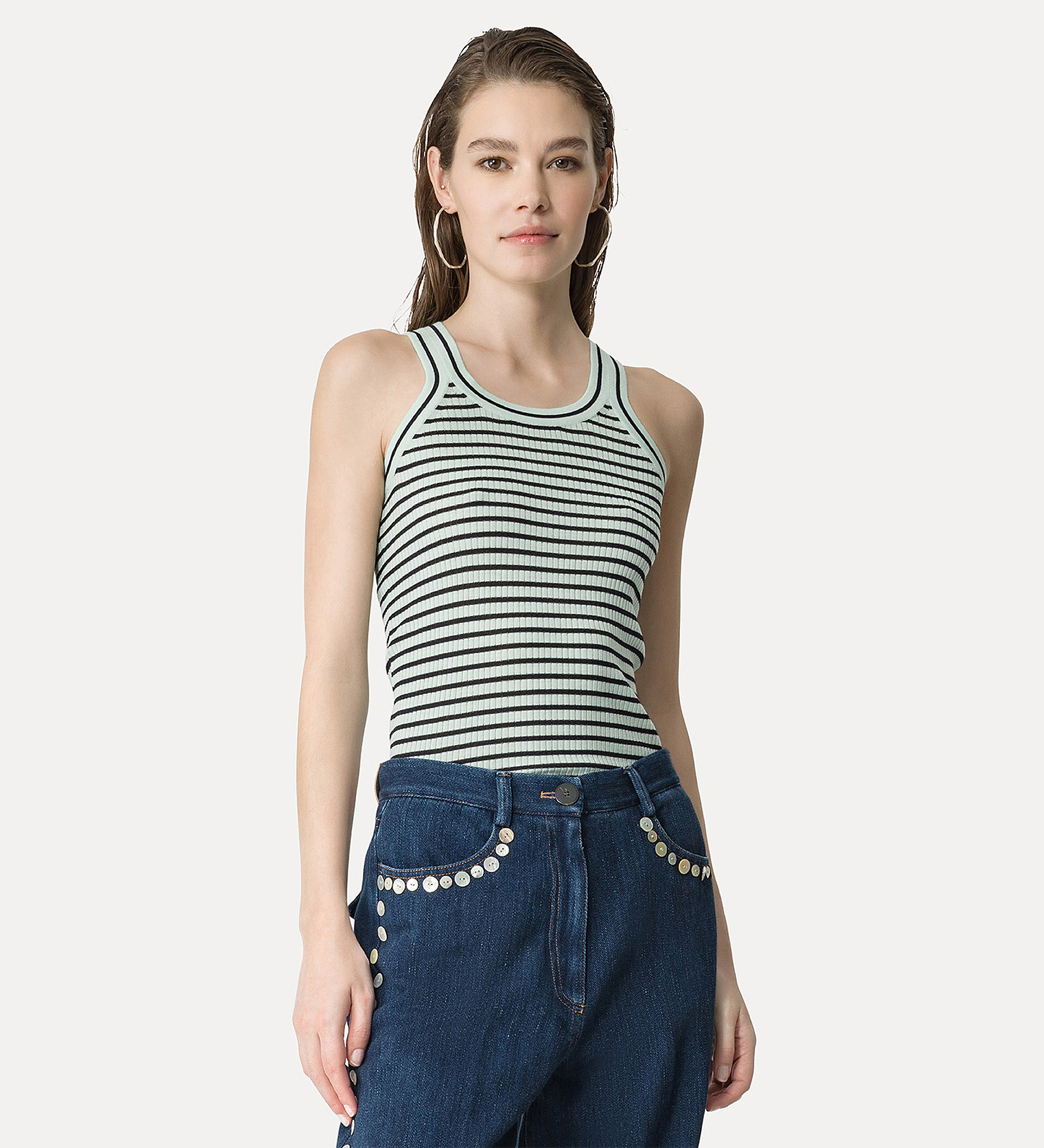 ribbed tank top | forte_forte