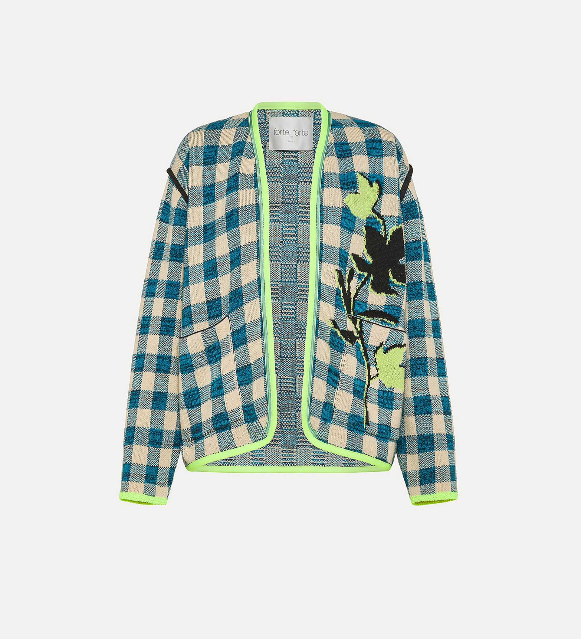 checked jacket | forte_forte