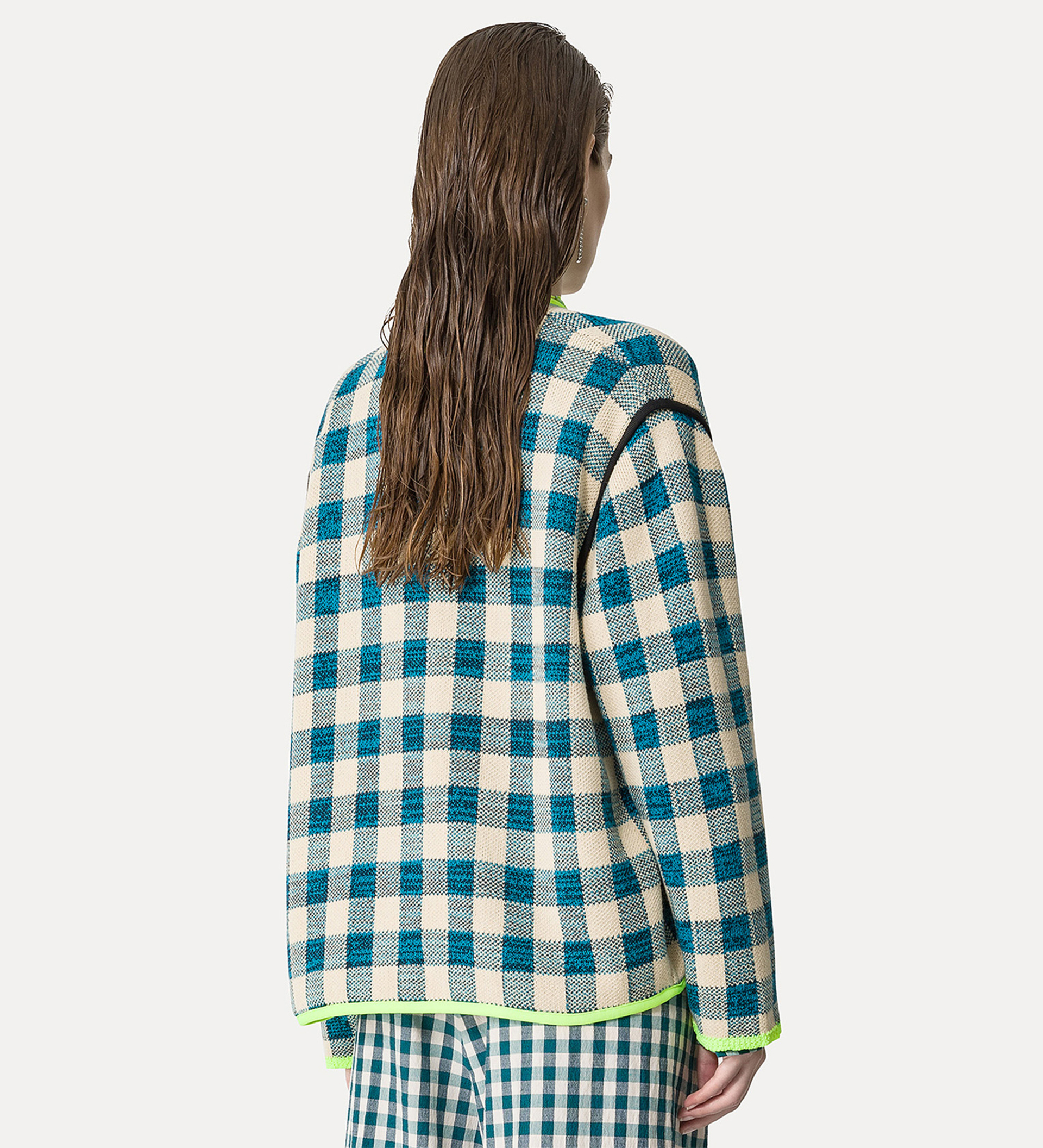 checked jacket | forte_forte