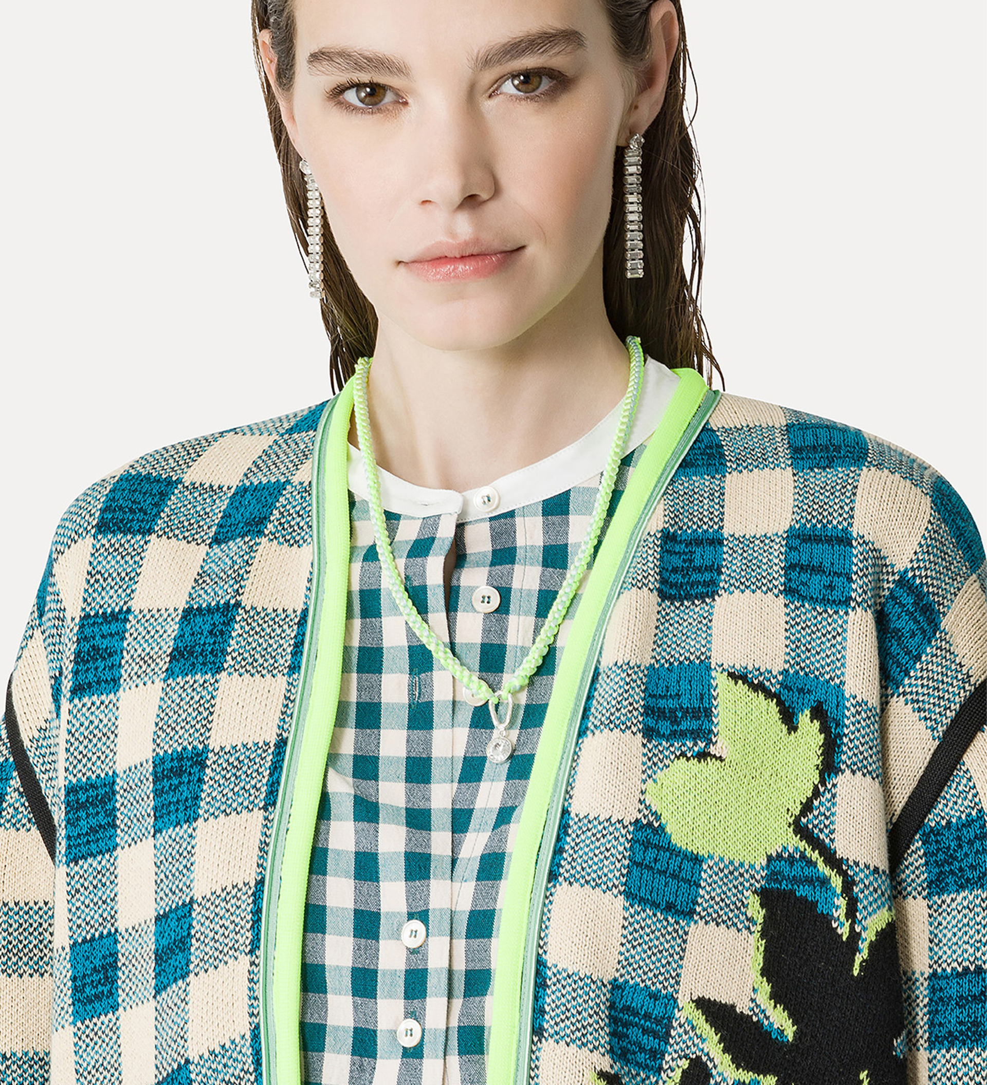 checked jacket | forte_forte