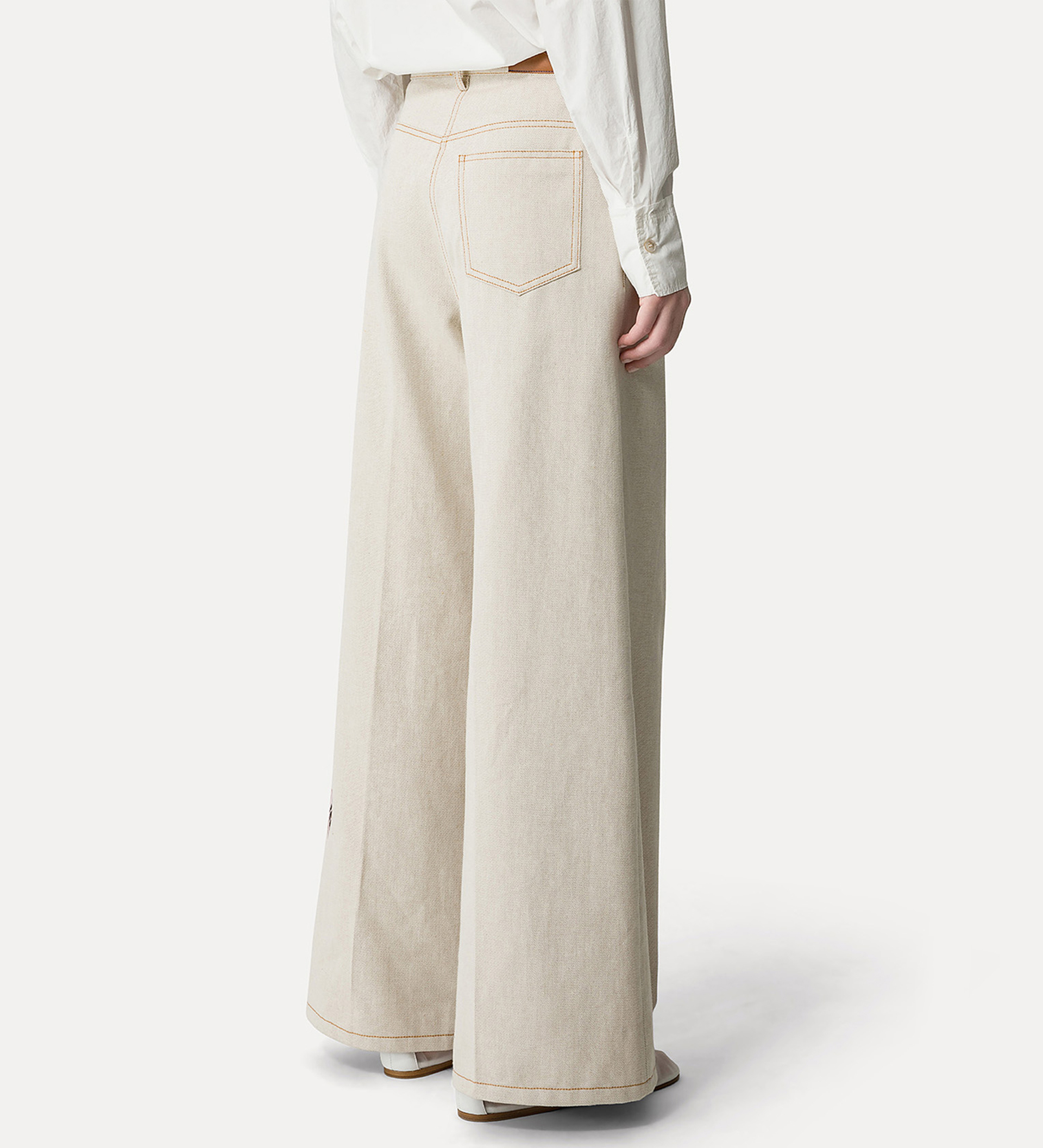 5–pocket cotton trousers | forte_forte