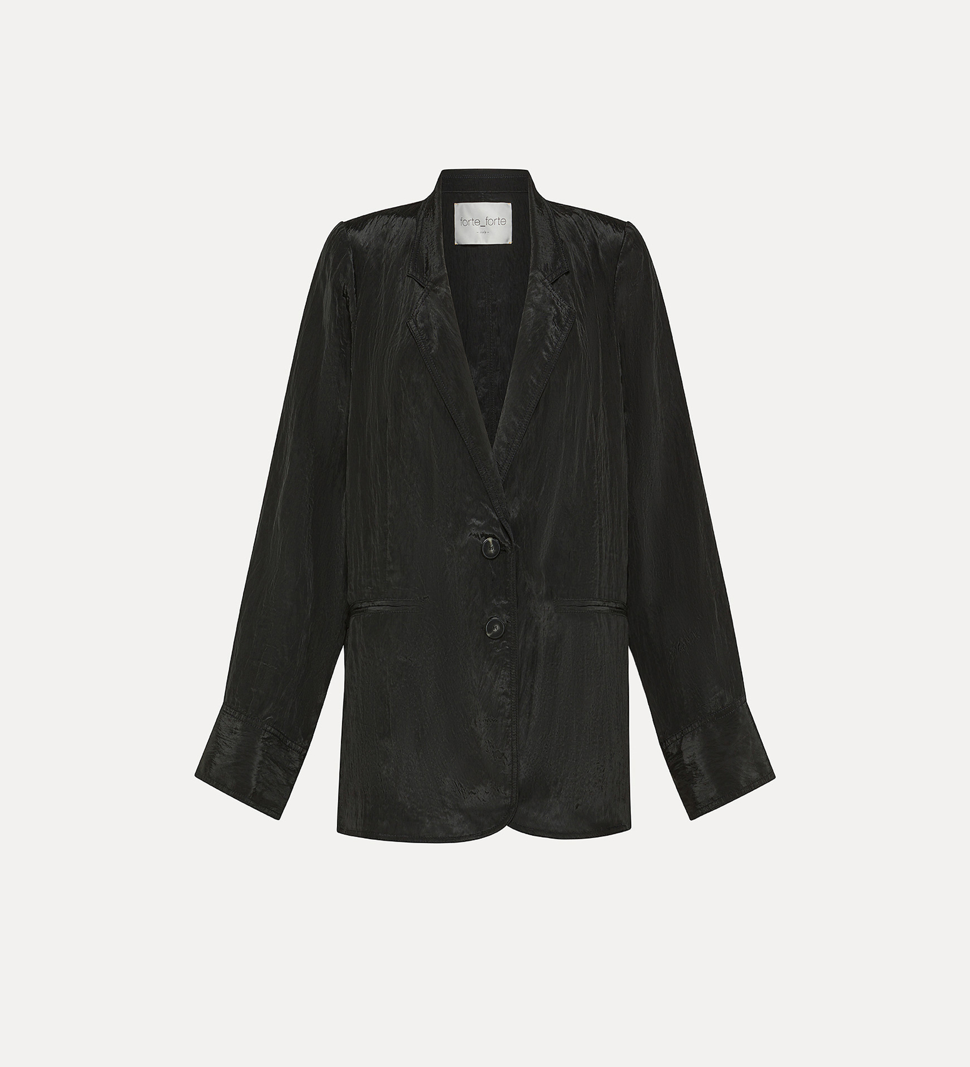 oversized satin jacket for women | forte_forte