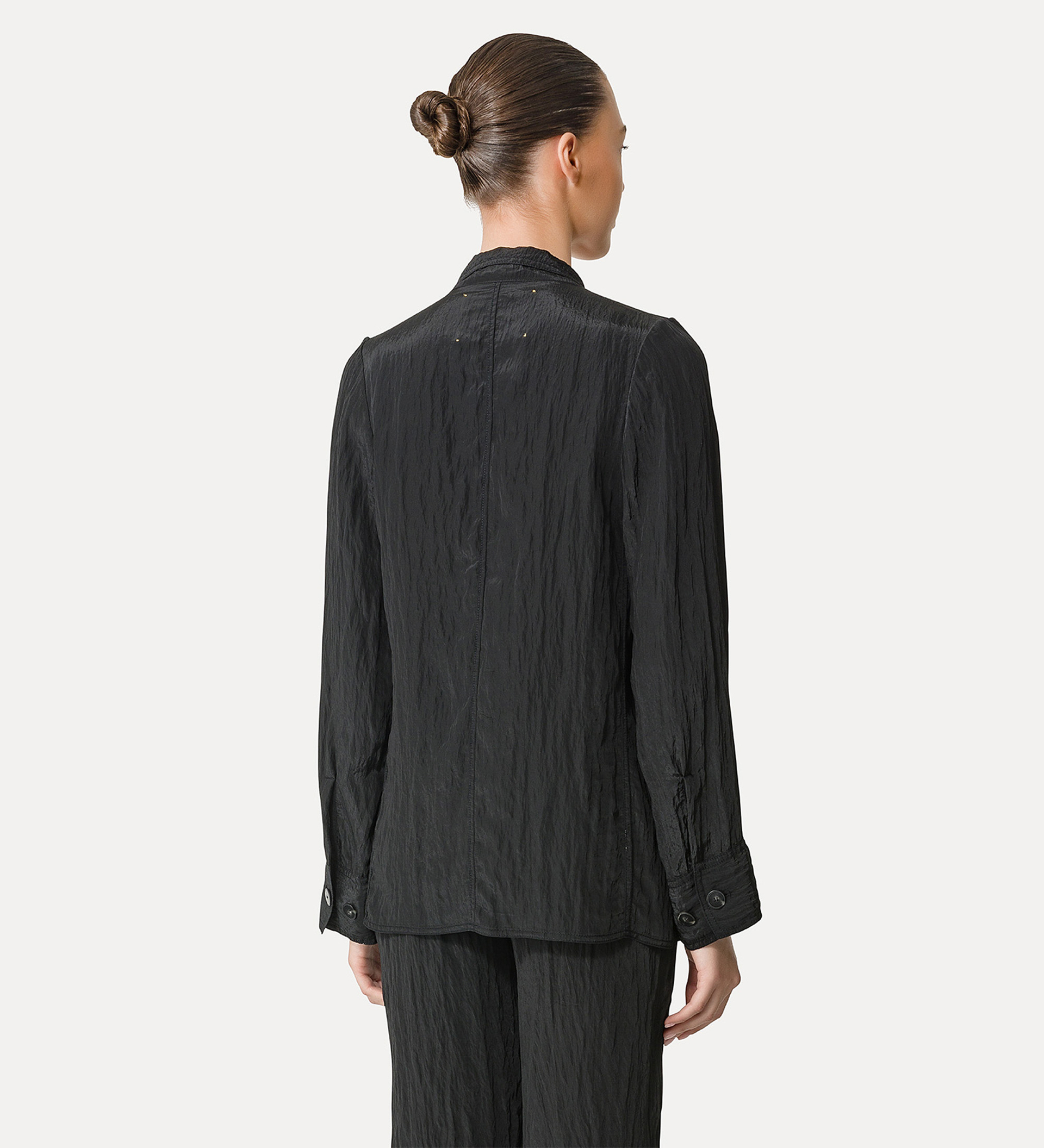 oversized satin jacket for women | forte_forte
