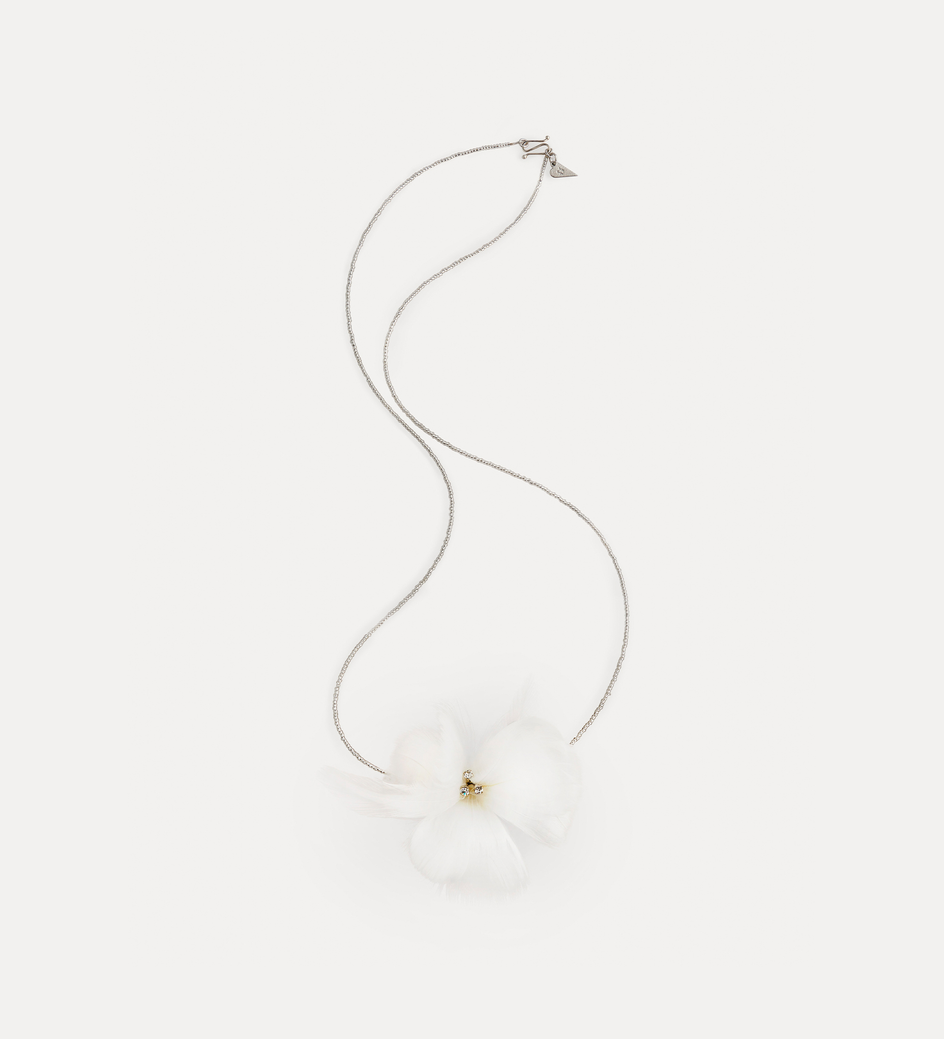 necklace with feather | forte_forte