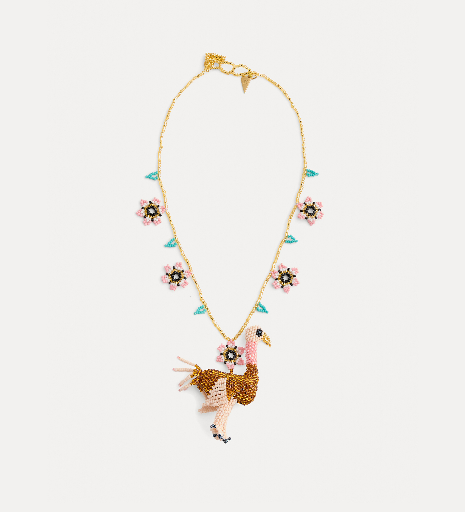 collier the “funny ostrich” | forte_forte