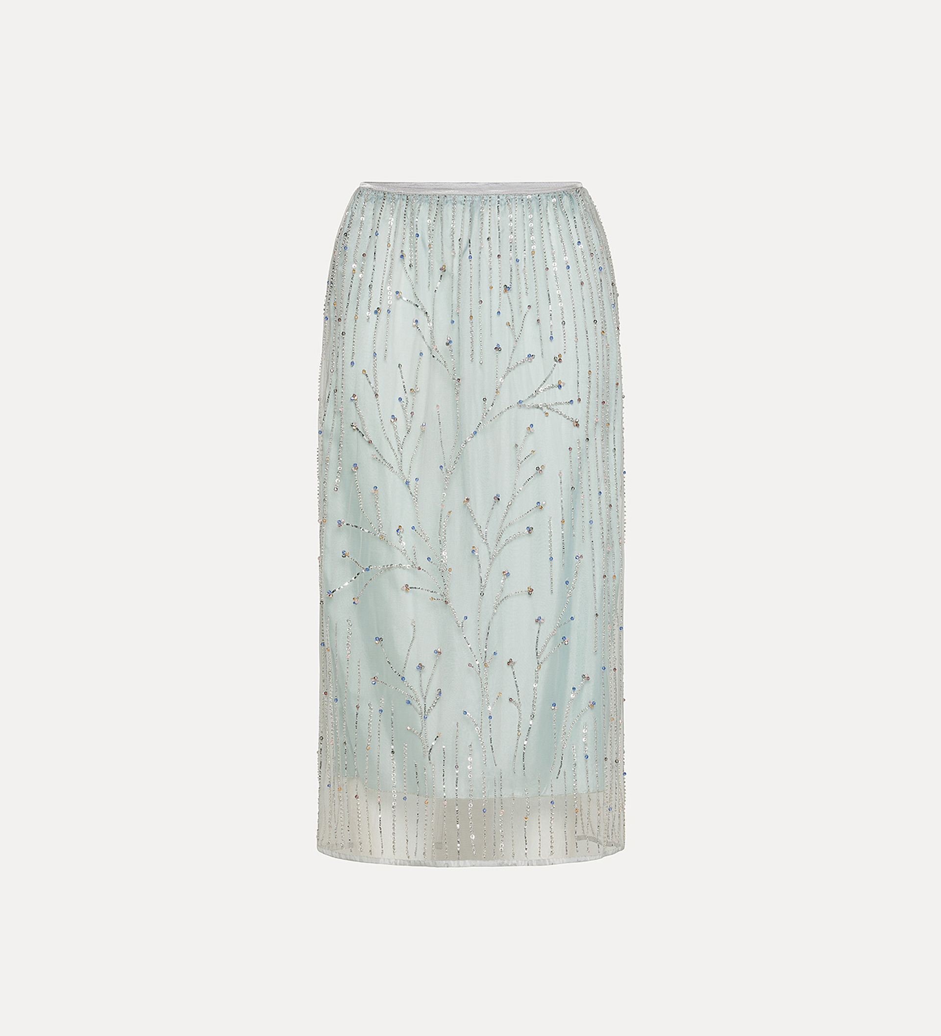 tulle skirt with “firefly” embroidered detailing | forte_forte