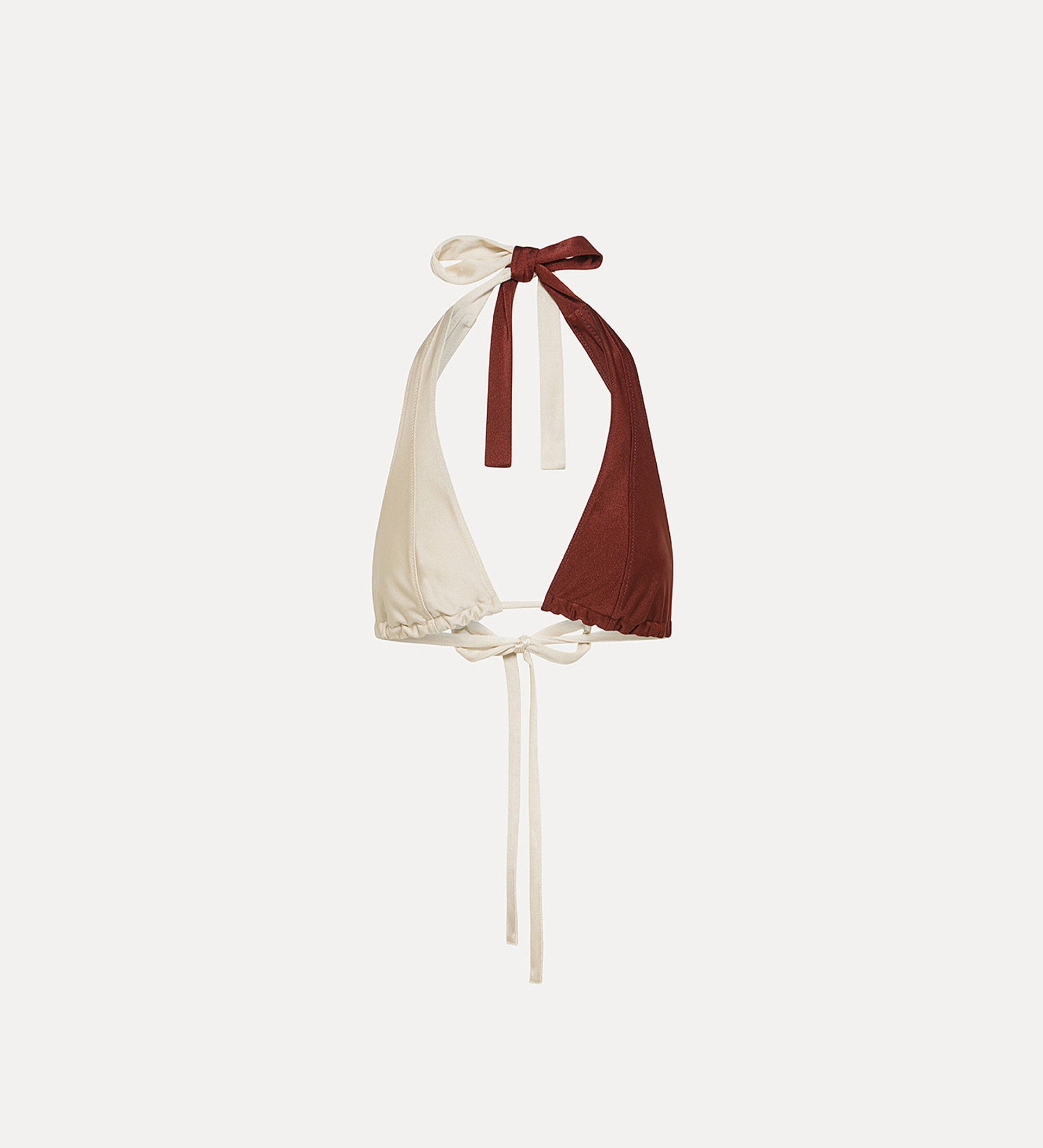 haut de bikini en jersey color block | forte_forte
