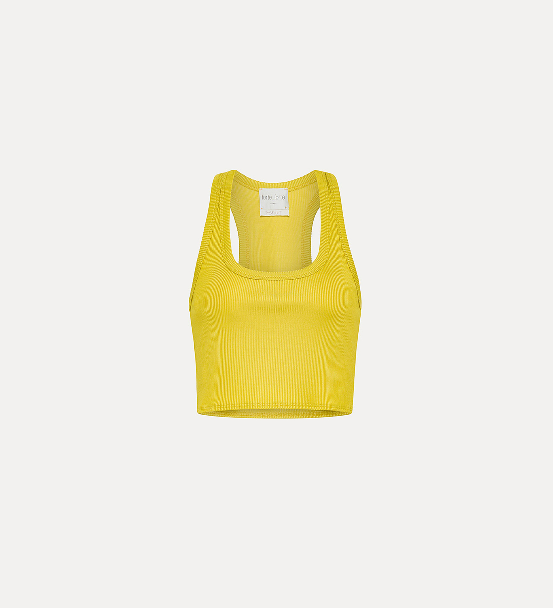 crop top côtelé | forte_forte