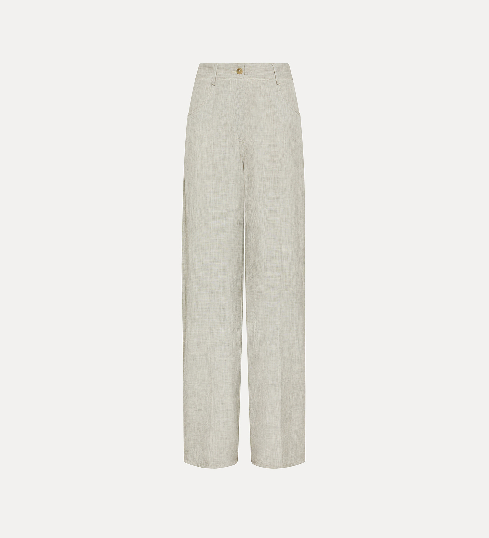 pantalon à 5 poches pour femme fil à fil | forte_forte
