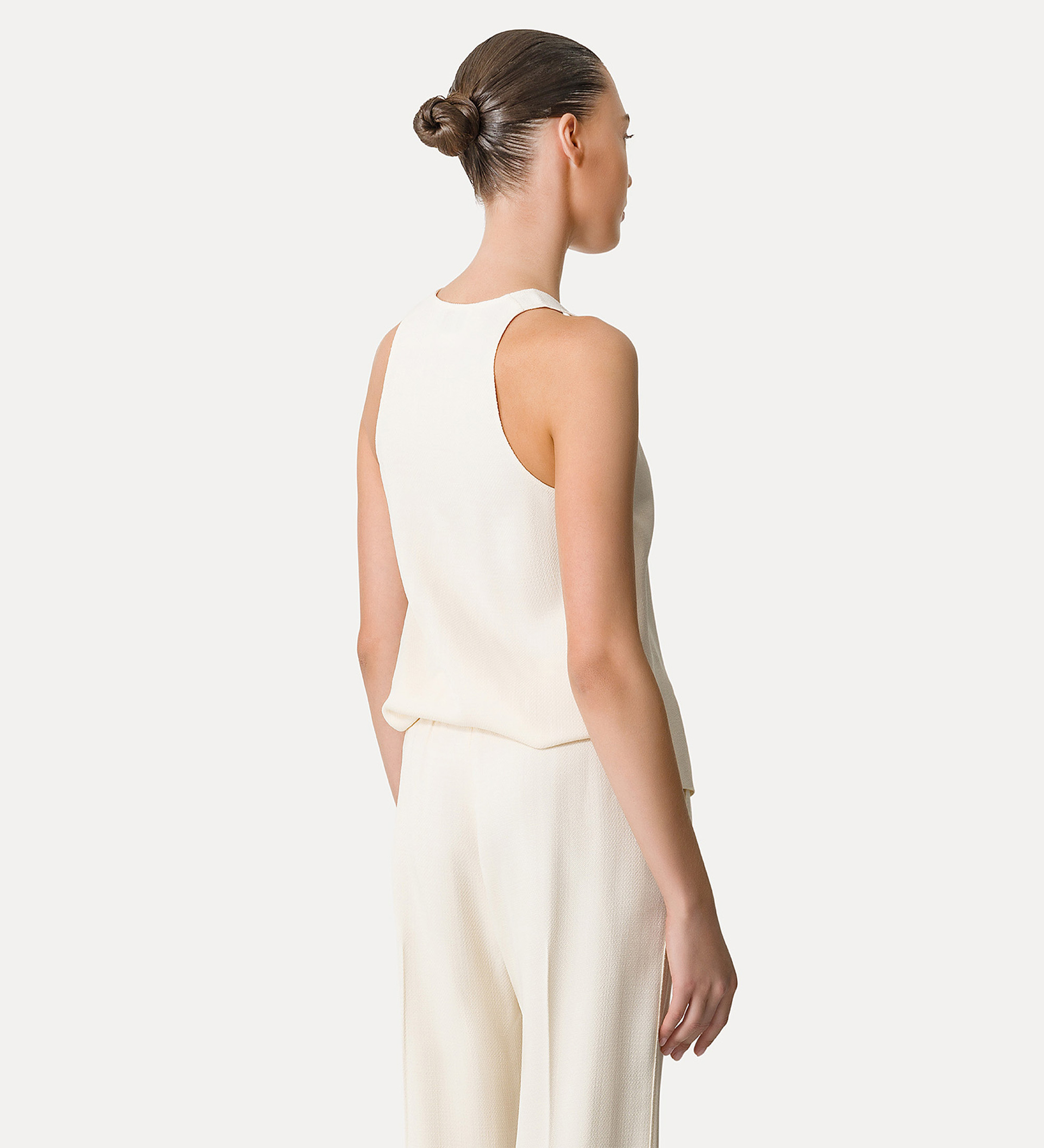 slub viscose top | forte_forte