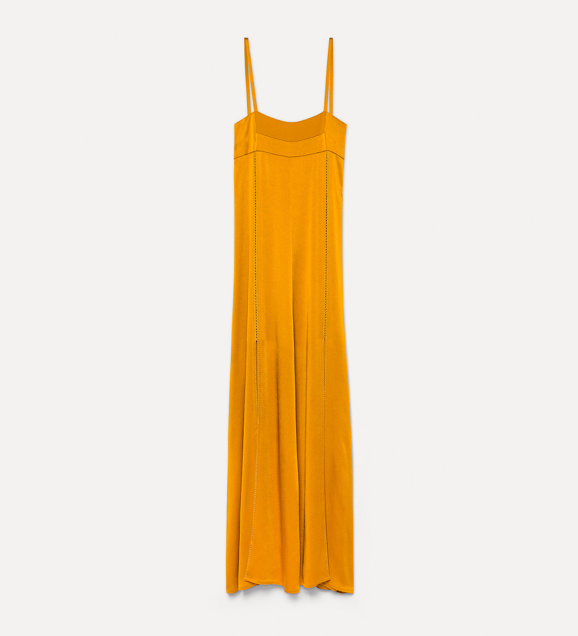 slip dress in embroidered satin | forte_forte