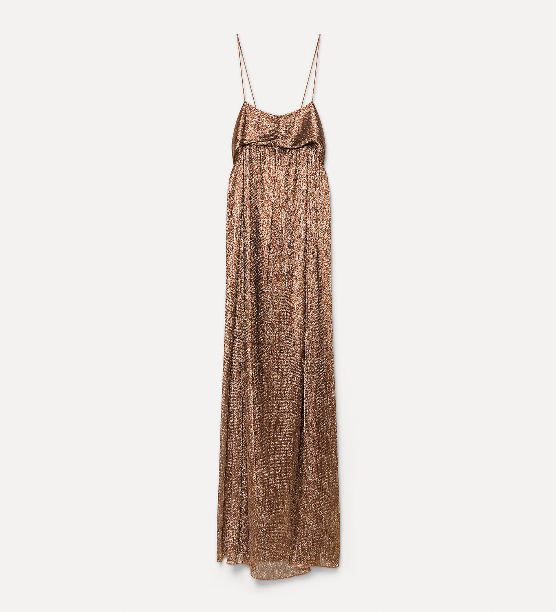 abito elegante con lamé froissé | forte_forte