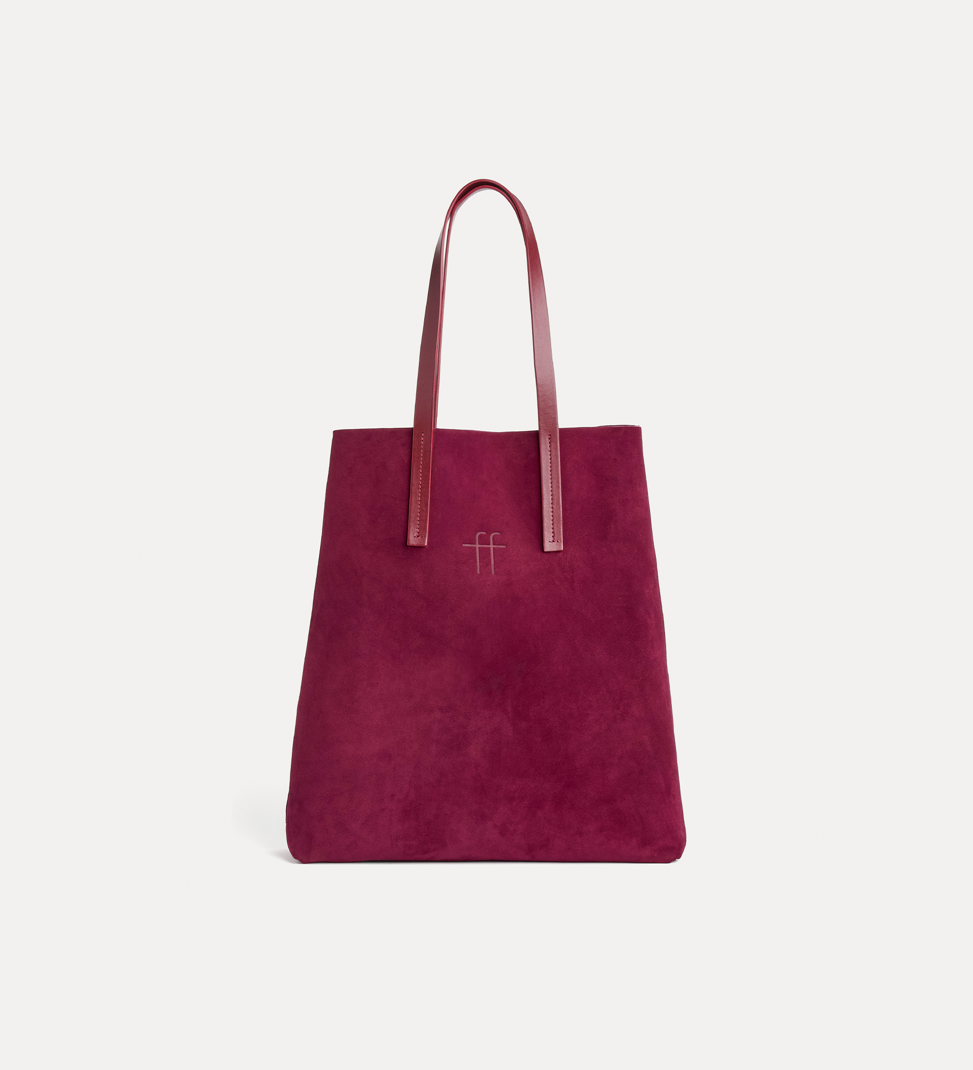 borsa shopper grande in suede “my musa” | forte_forte