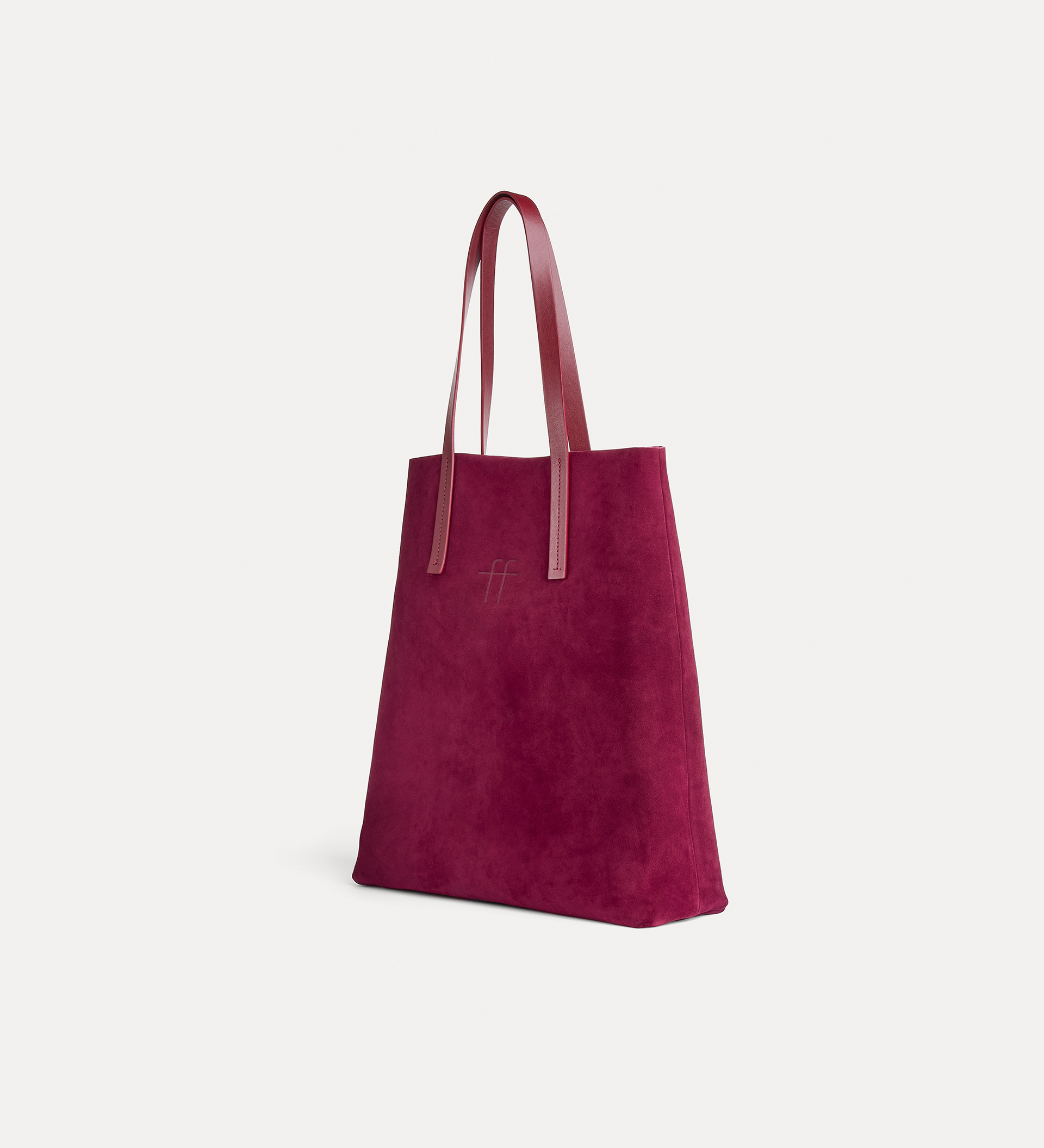 borsa shopper grande in suede “my musa” | forte_forte