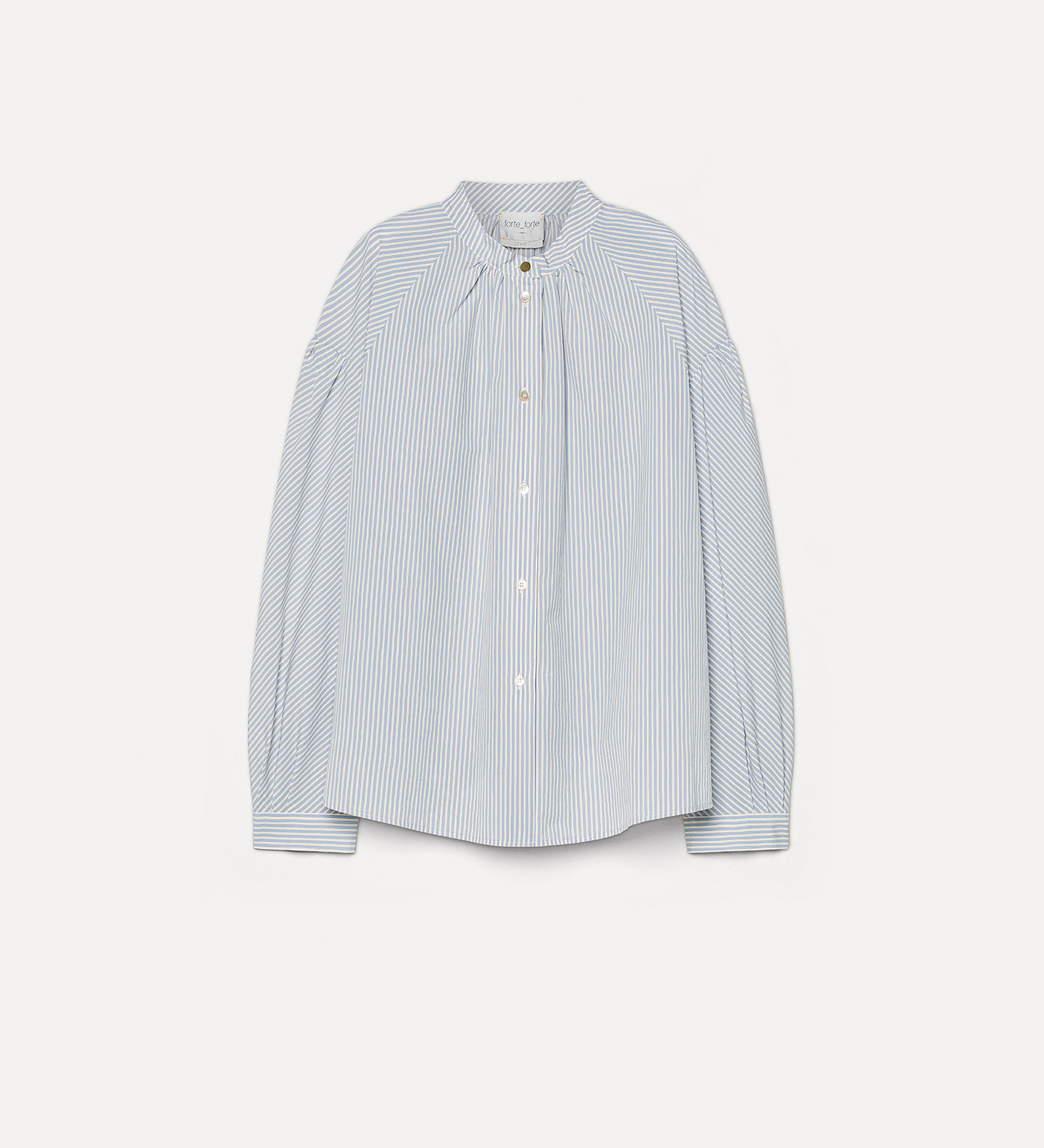 chemise bohème à rayures en coton | forte_forte