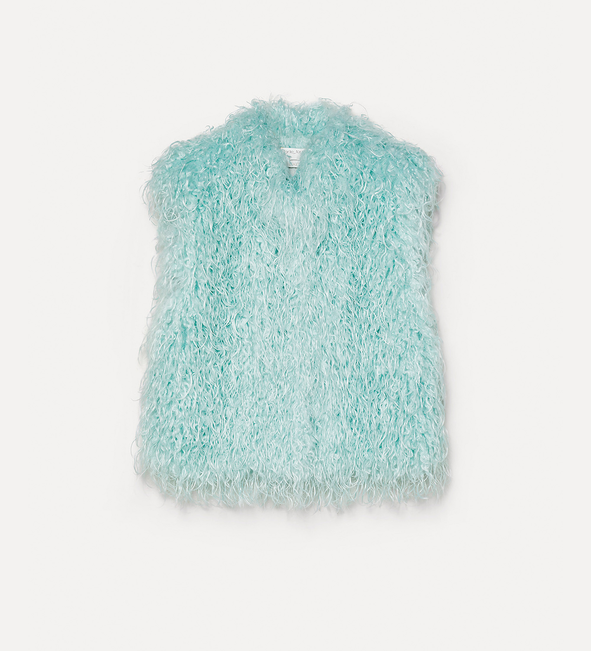 faux–fur vest | forte_forte