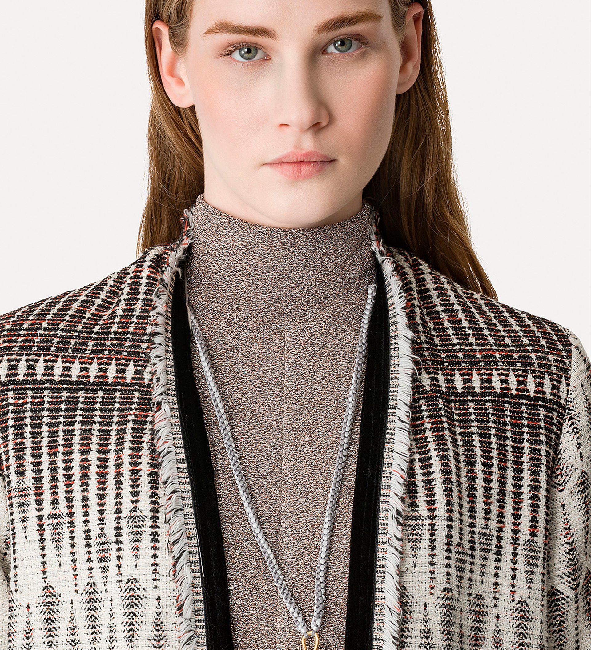 “libelle” jacquard coat | forte_forte