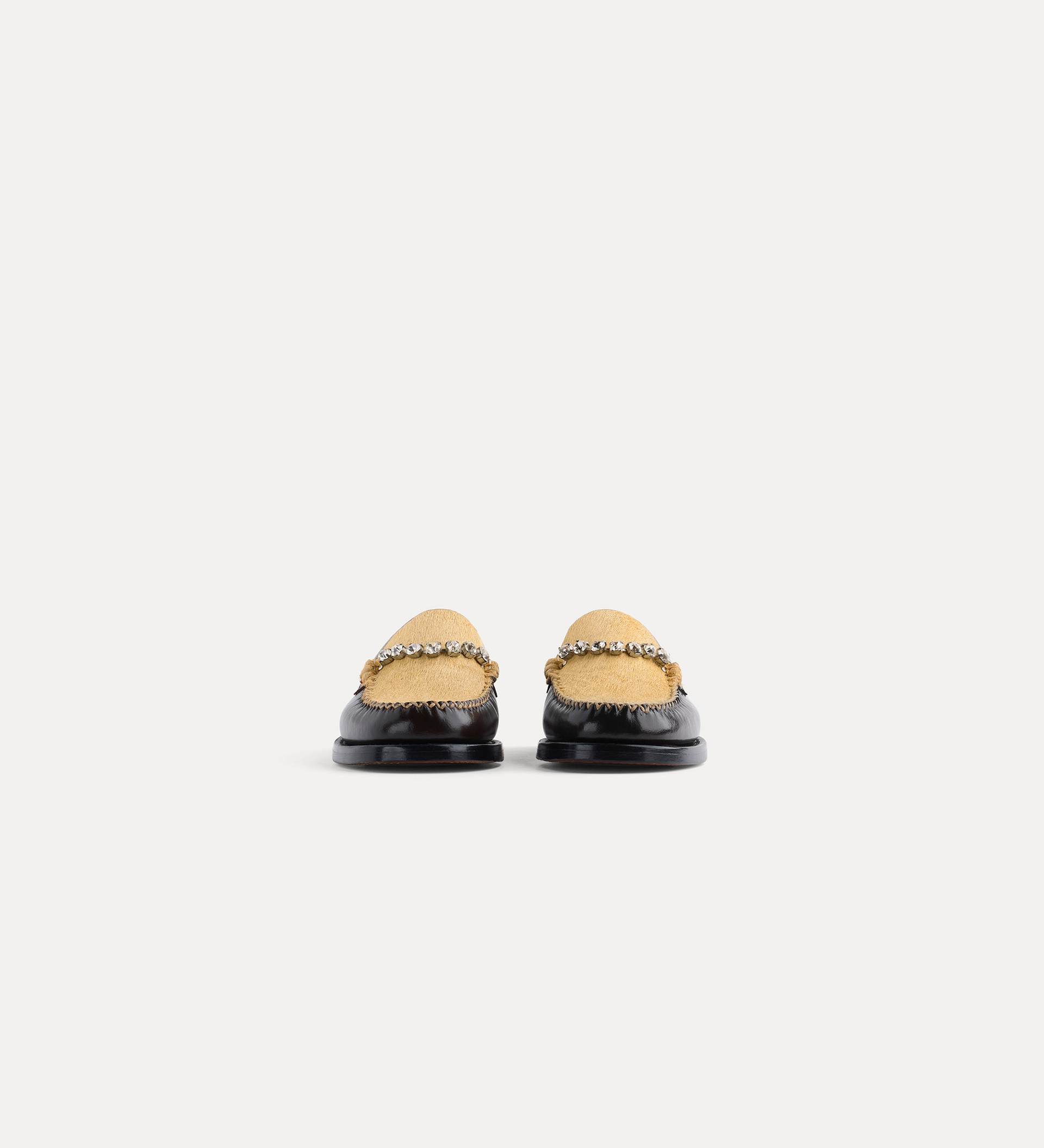 loafer in calf leather and pony skin | forte_forte