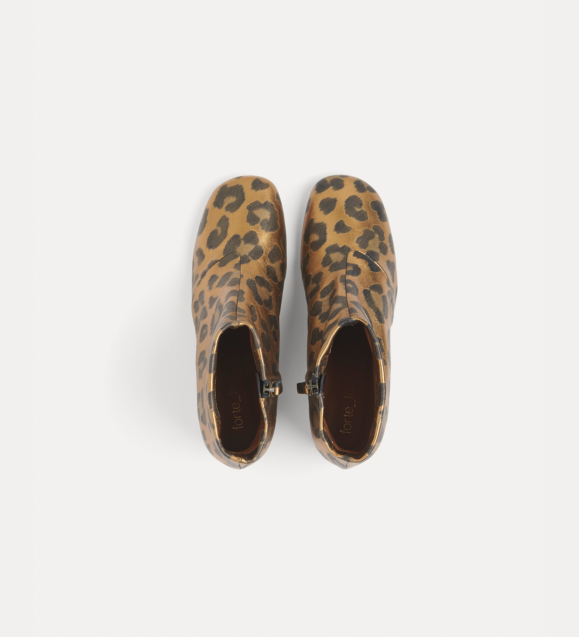 lamé ankle boot | forte_forte