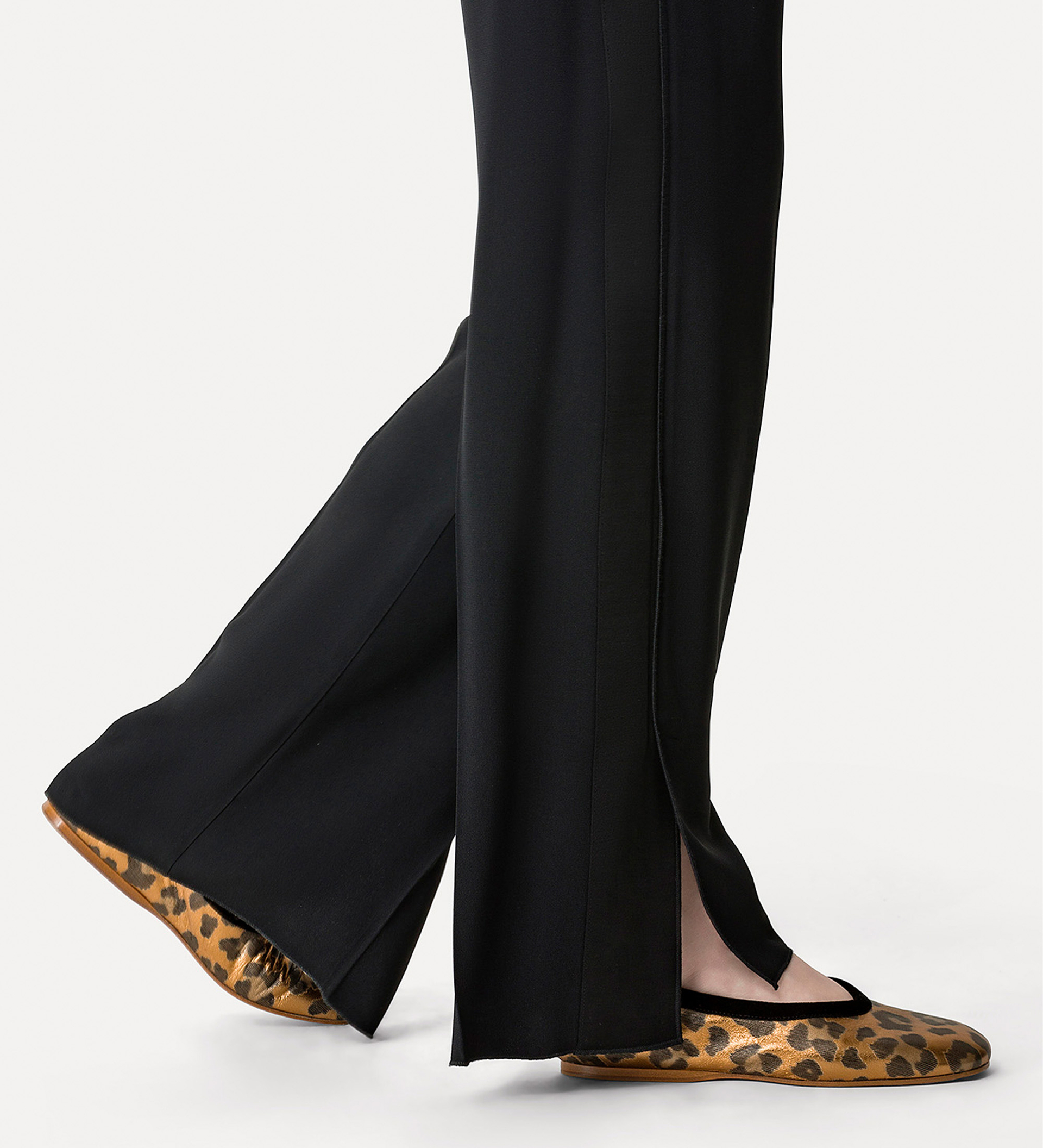 lamé ballet flat | forte_forte