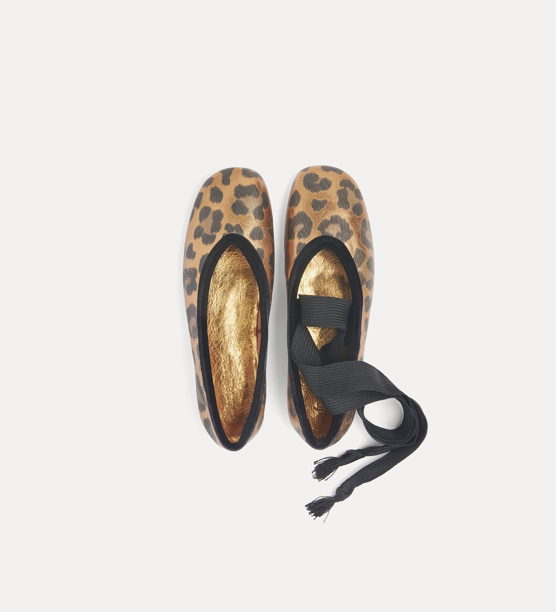lamé ballet flat | forte_forte