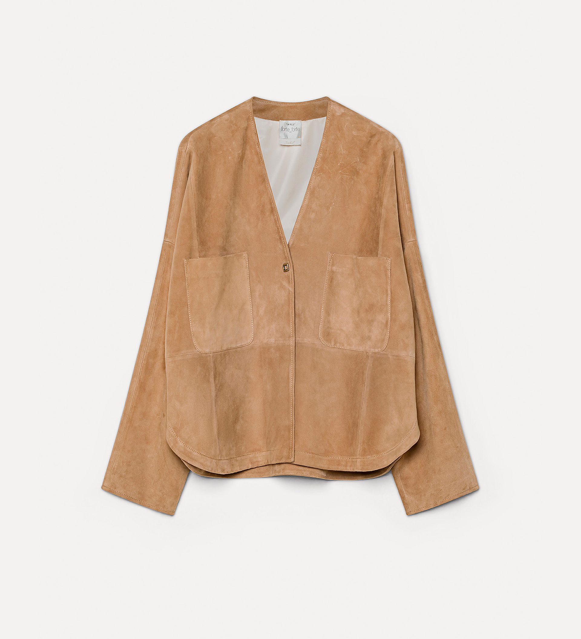 kimono in suede | forte_forte