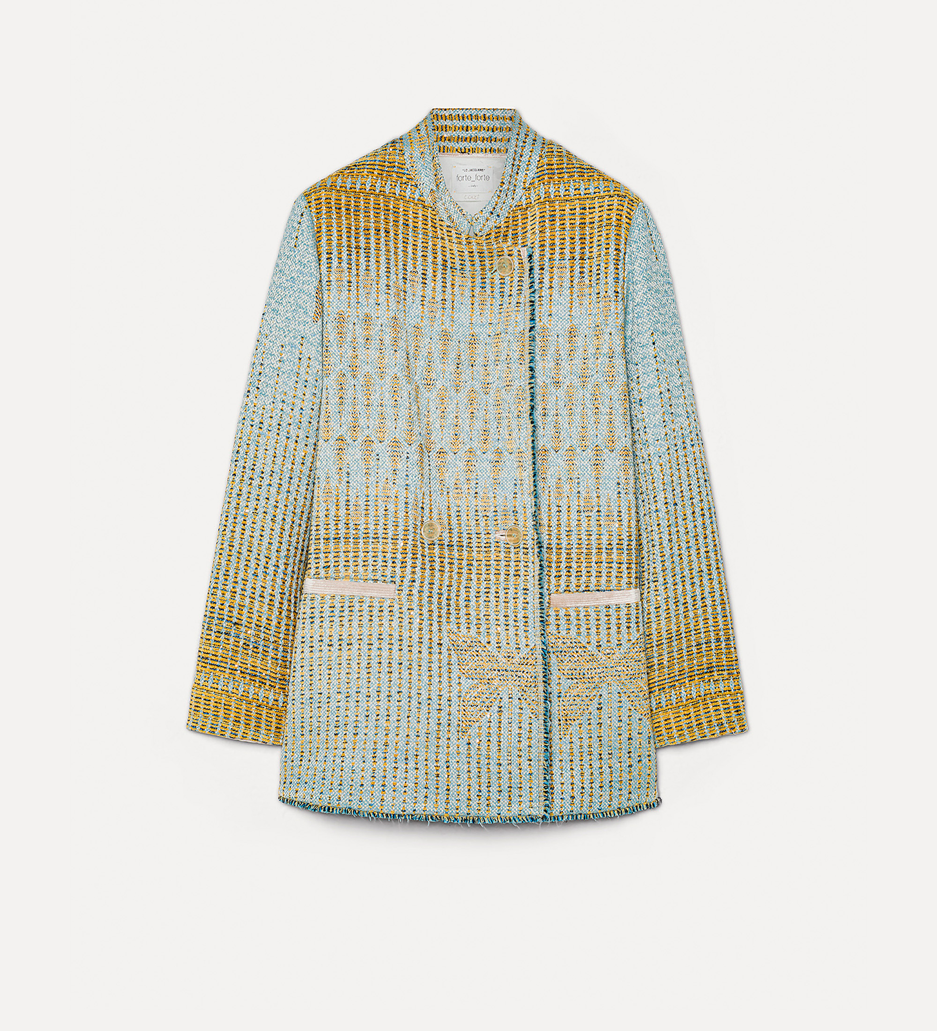 “libelle” overjacket in jacquard | forte_forte