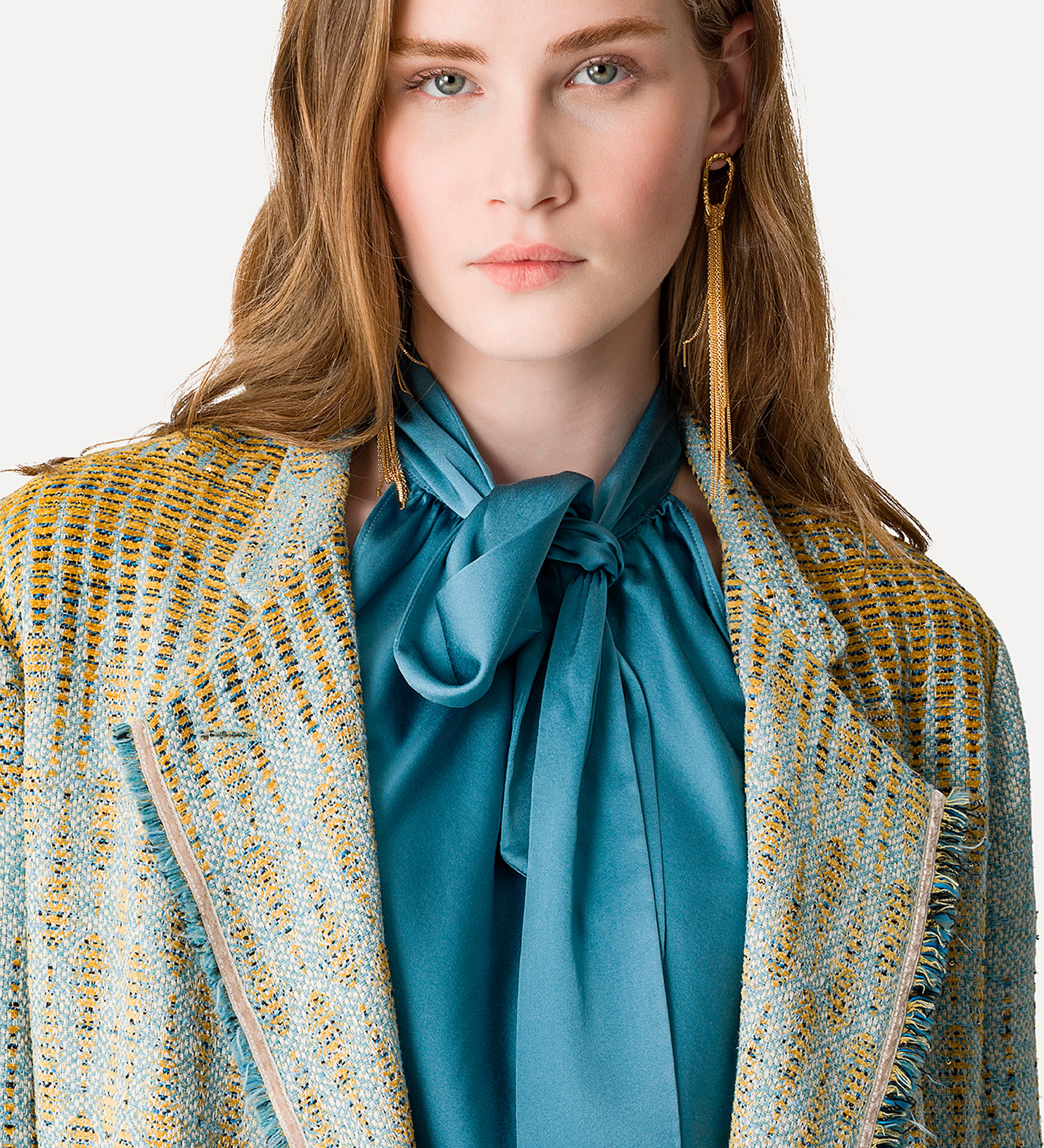 “libelle” overjacket in jacquard | forte_forte