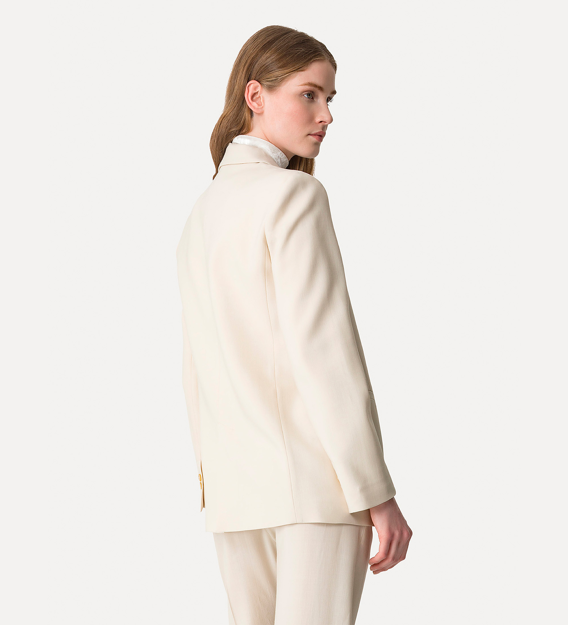 regular–fit twill jacket | forte_forte