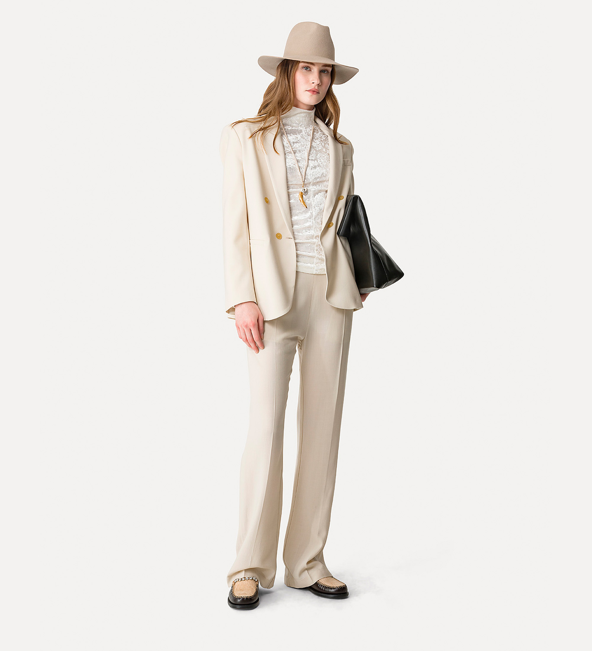 regular–fit twill jacket | forte_forte