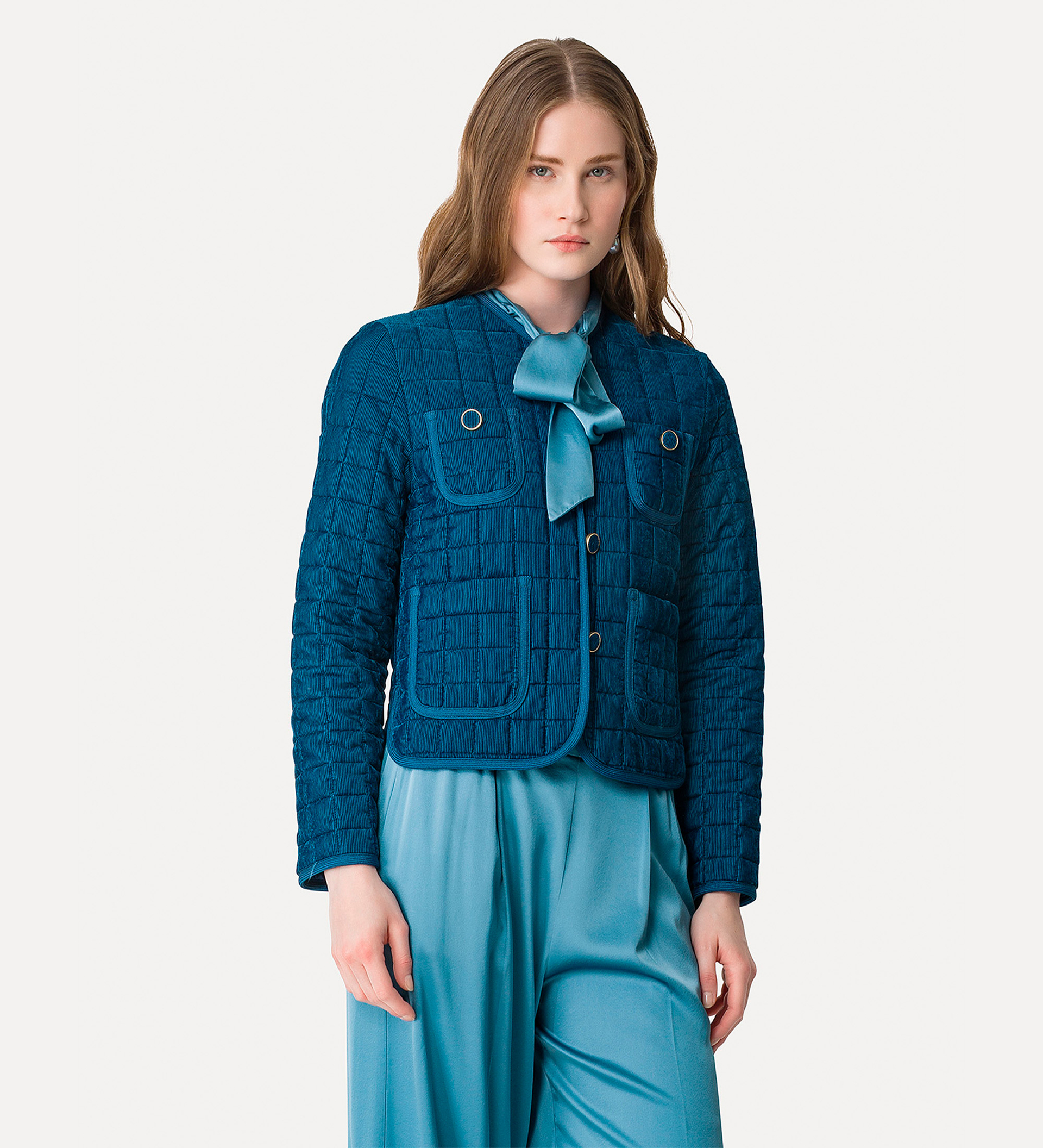 short quilted jacket | forte_forte