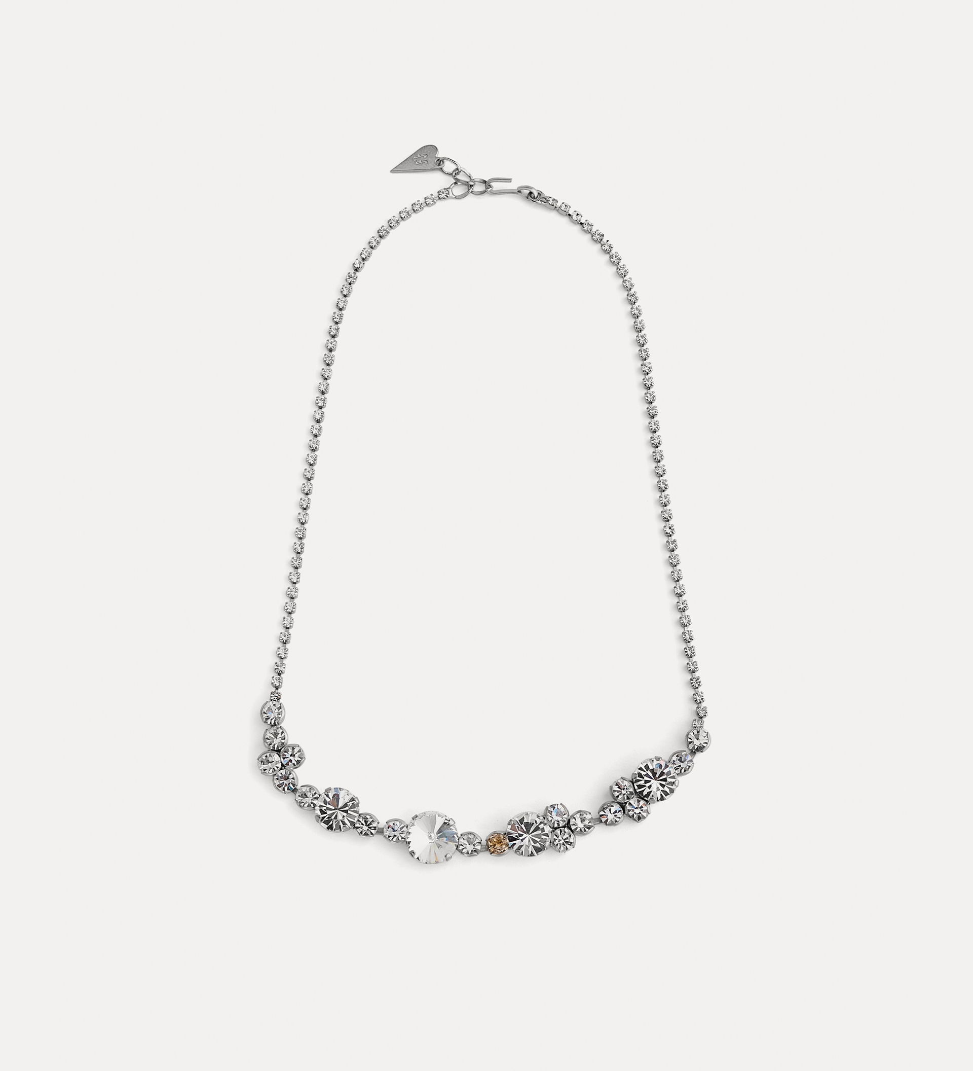necklace with crystal details | forte_forte