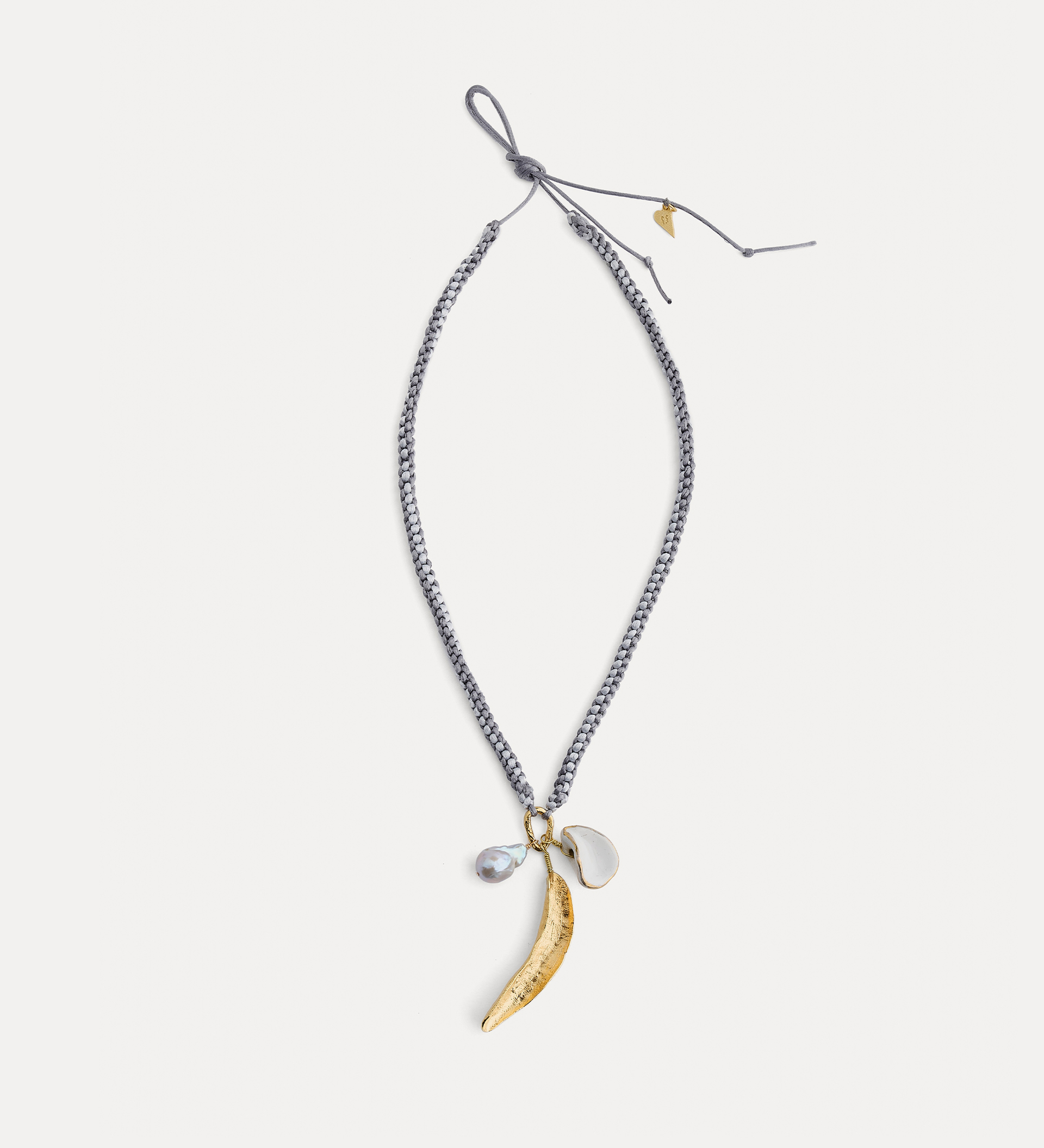 necklace with pretty crochet detailing | forte_forte