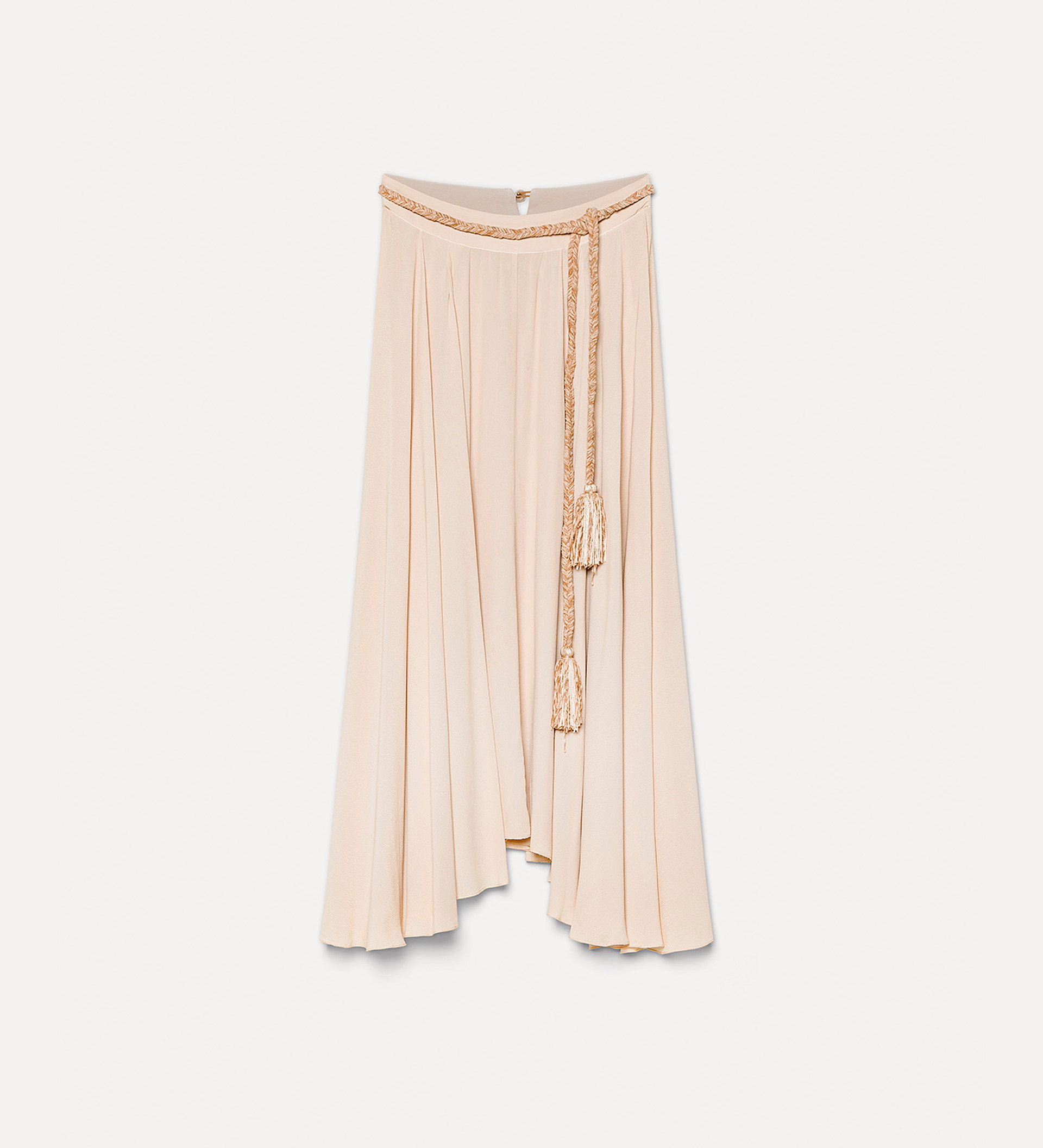 midi skirt in viscose | forte_forte