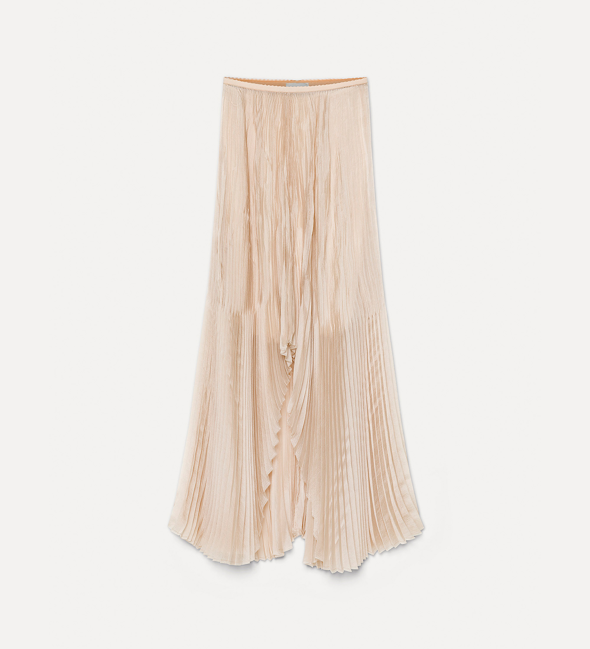 gonna plissettata in organza contemporary | forte_forte