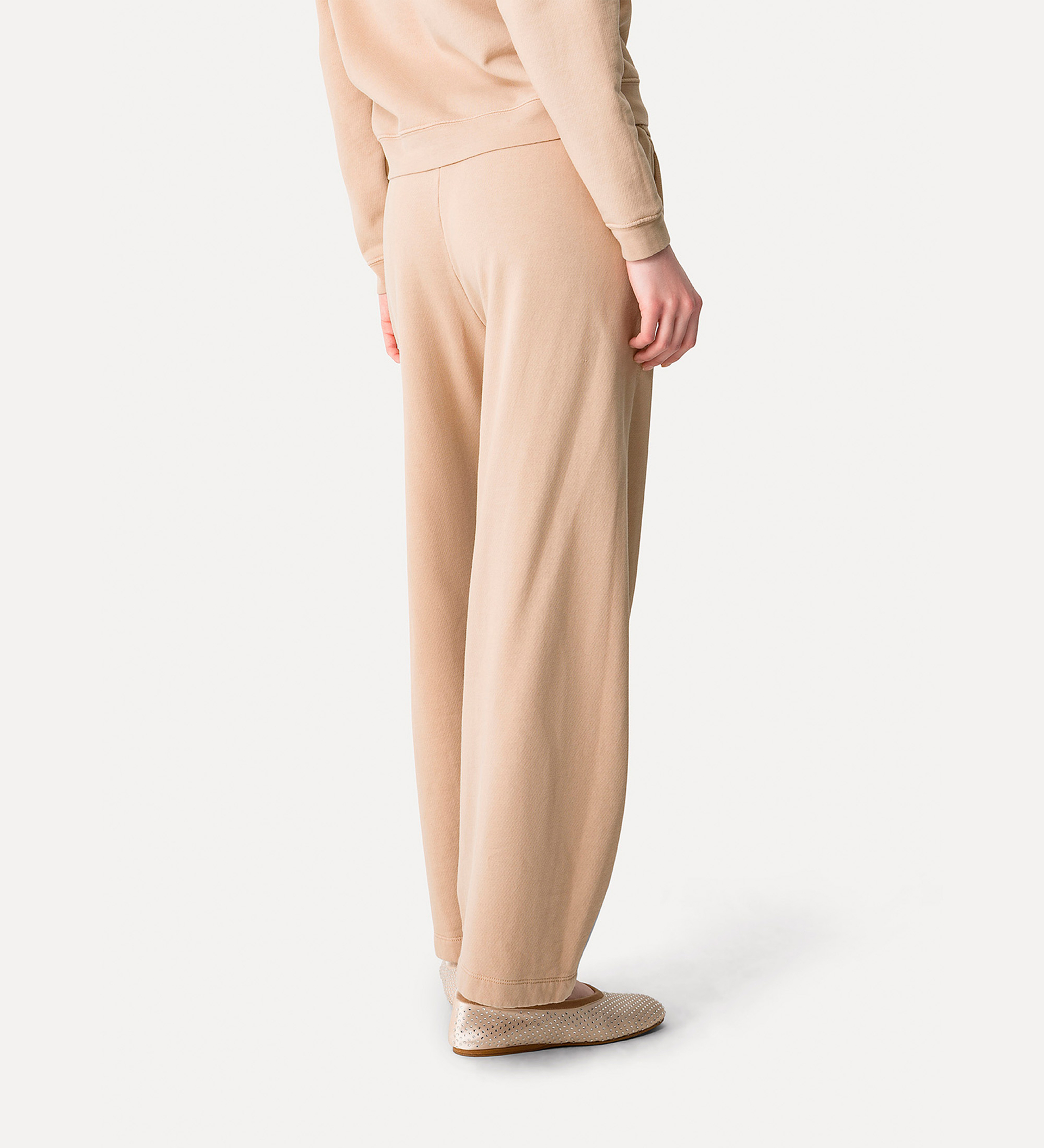 pantalon en molleton de coton | forte_forte