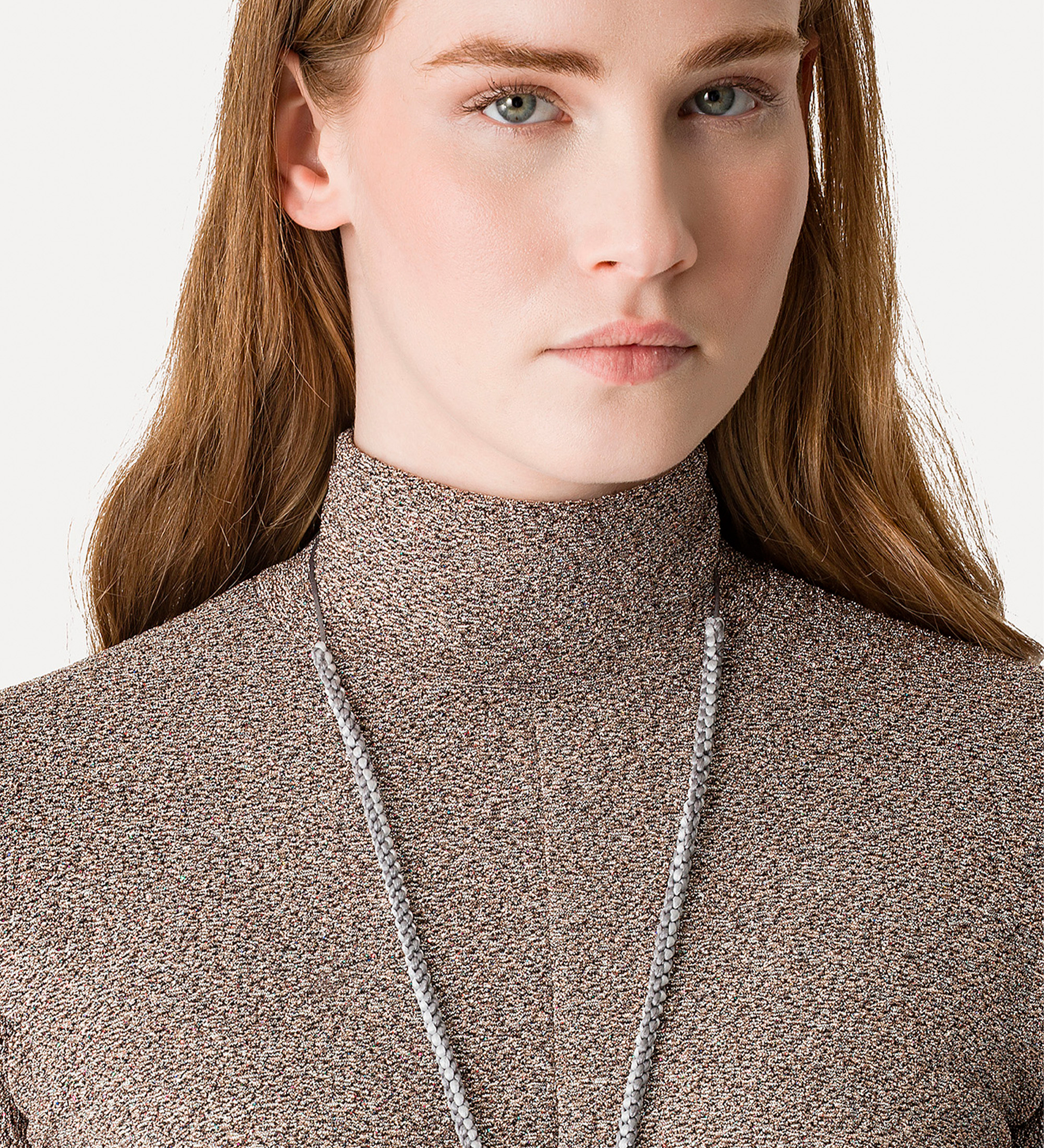 rollneck in lurex vrillé jersey | forte_forte