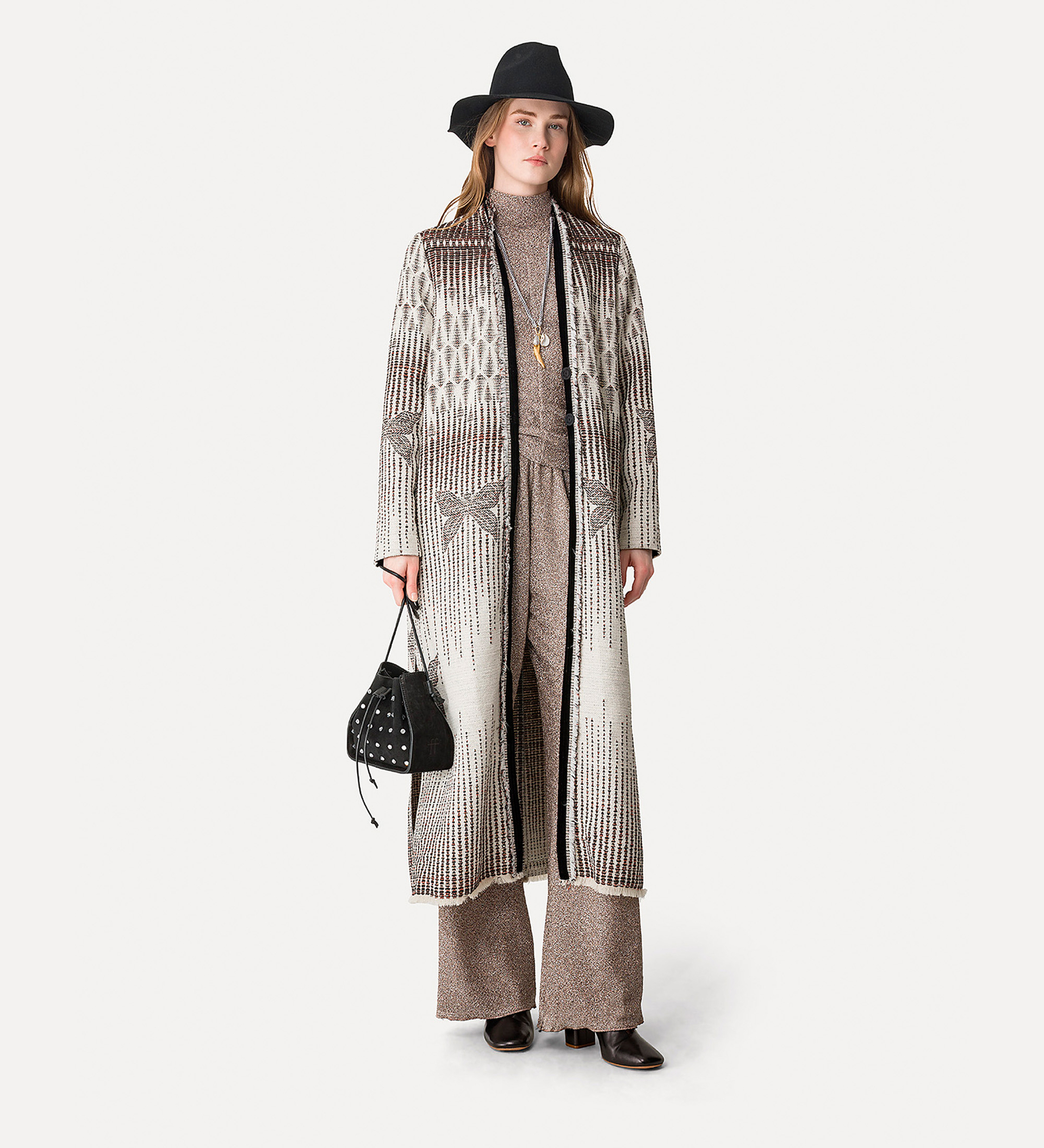 rollneck in lurex vrillé jersey | forte_forte