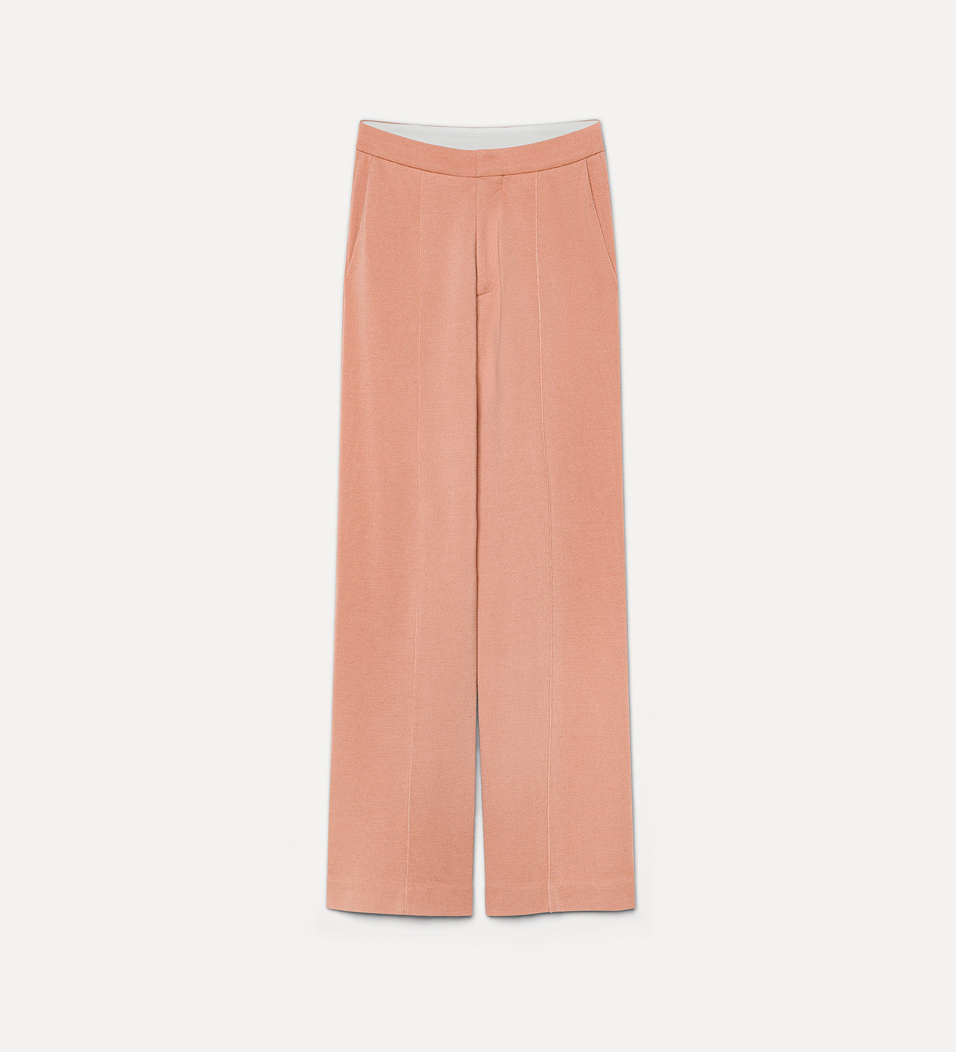 high–rise trousers in wool | forte_forte