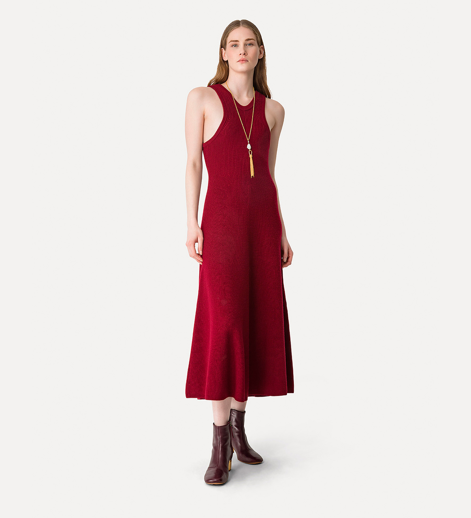 slip dress in merino wool | forte_forte