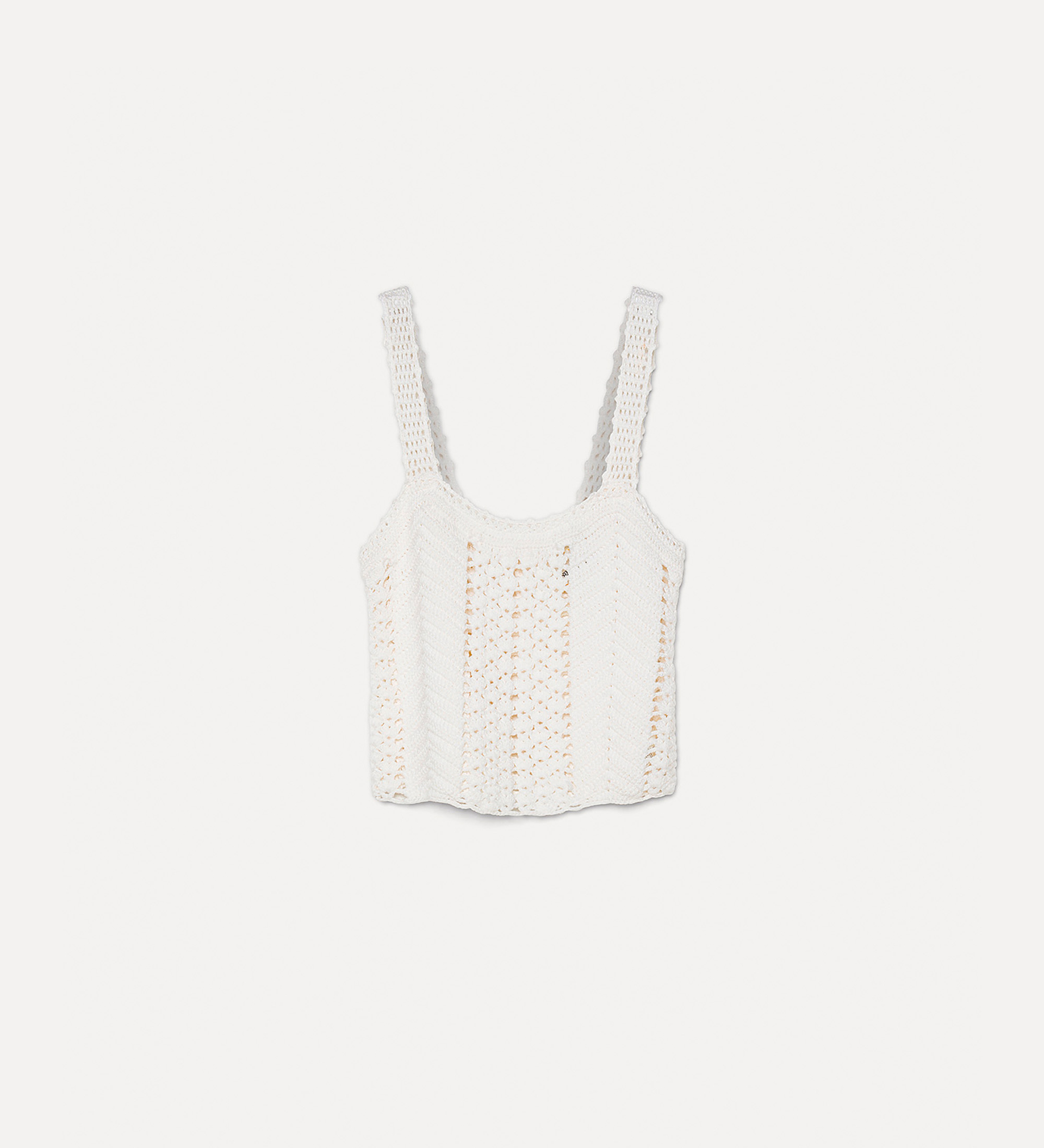 crocheted bodice in merino wool | forte_forte