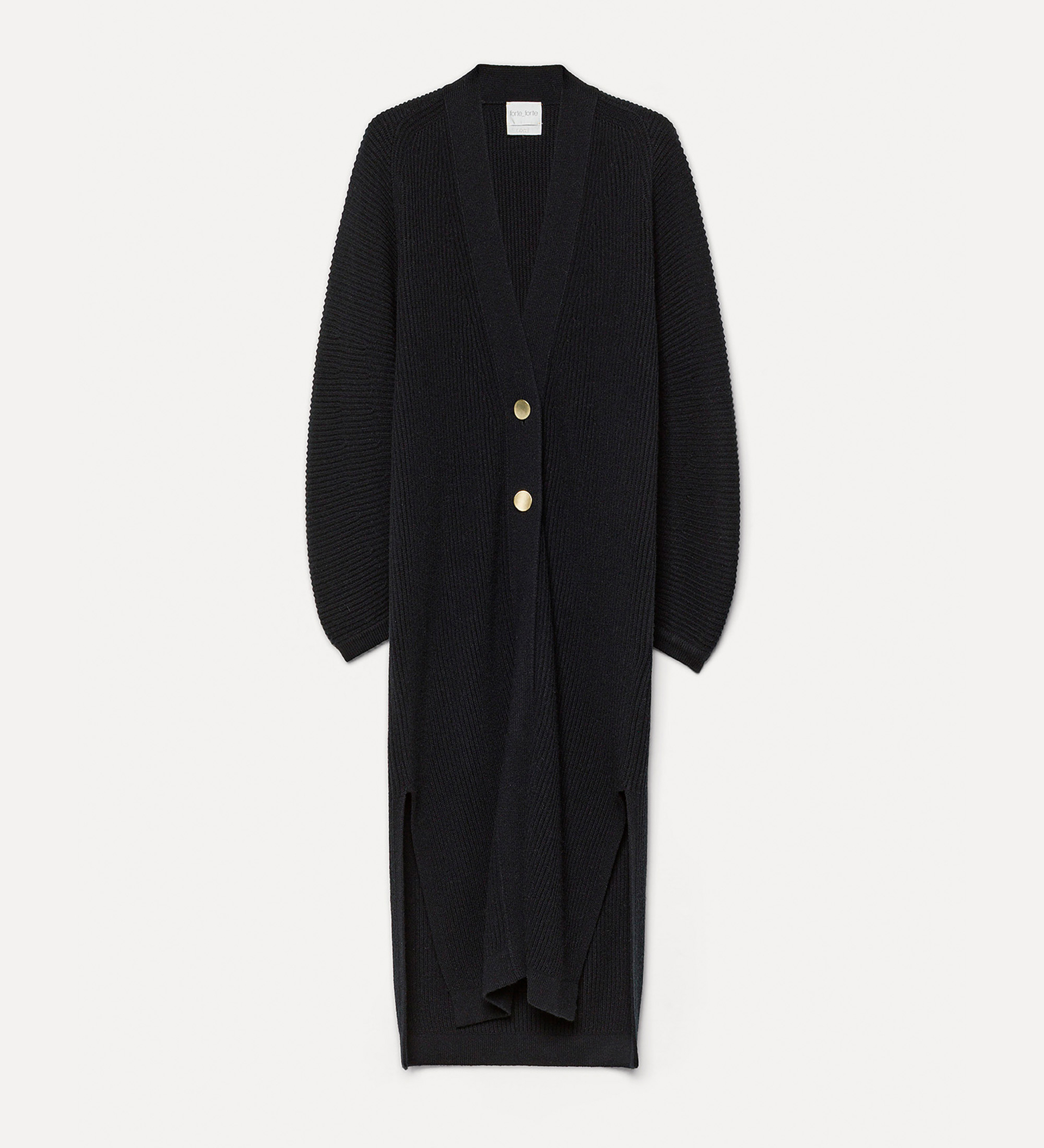coat in cashmere and wool | forte_forte