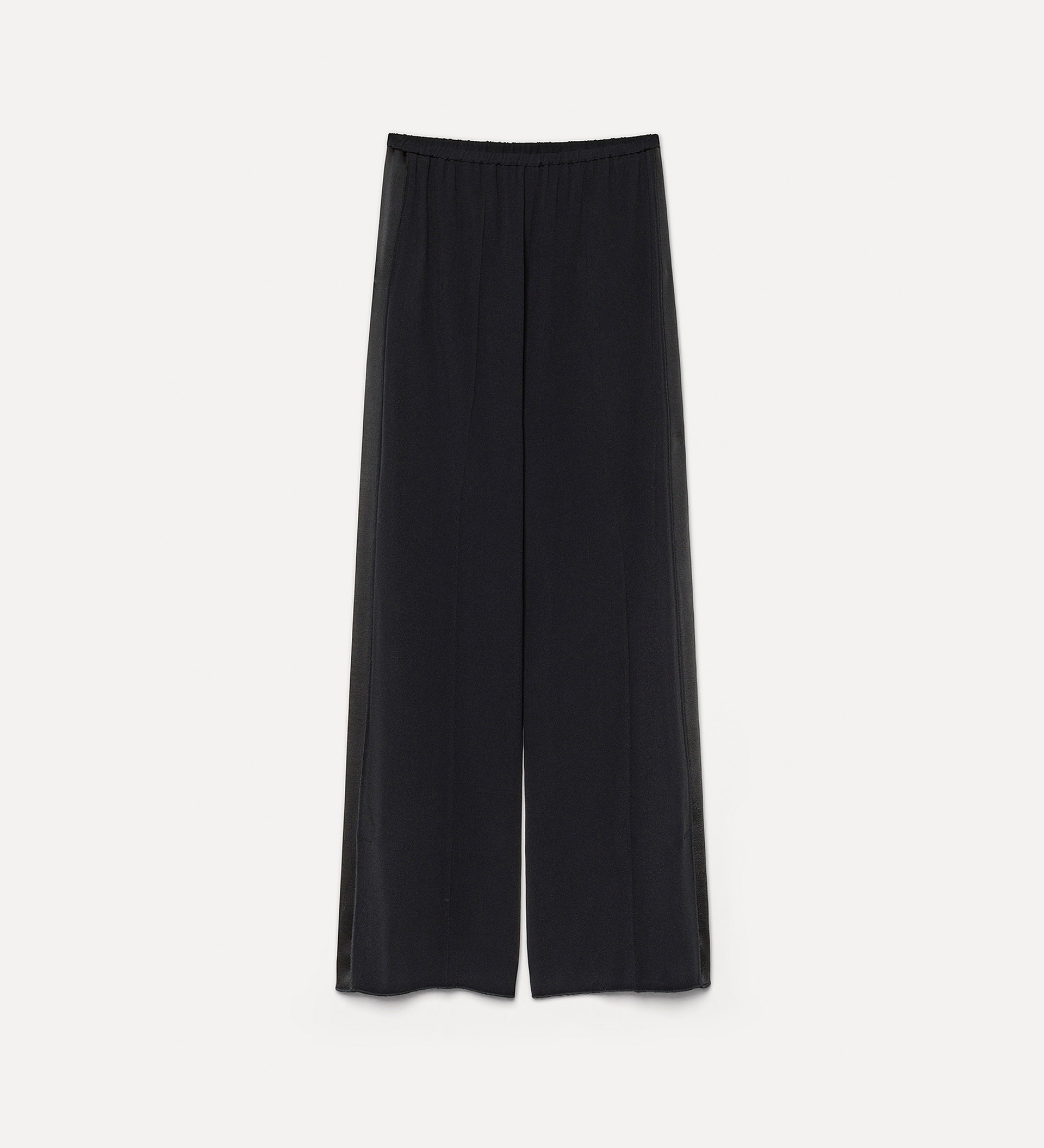 palazzo trousers in satin | forte_forte
