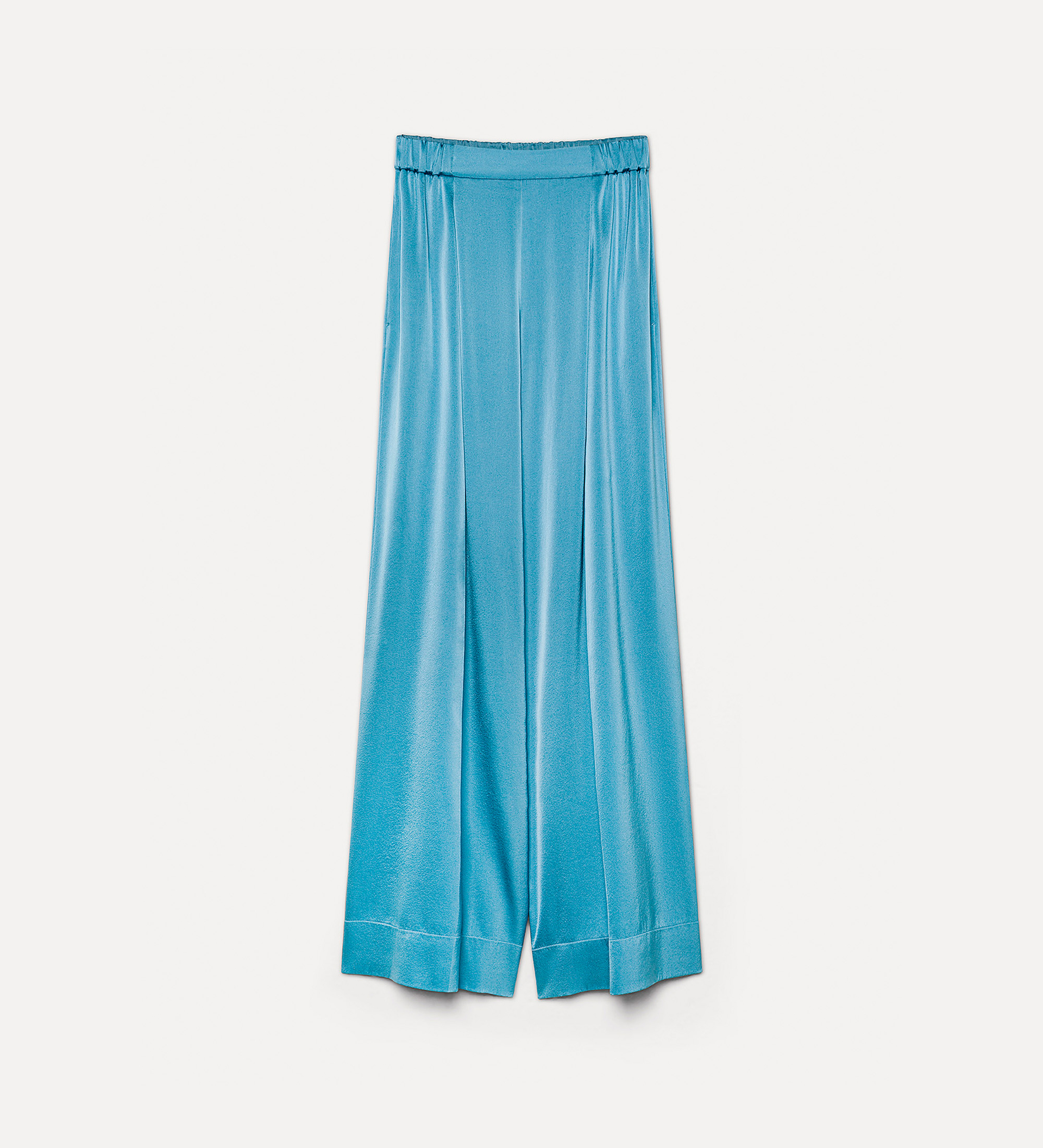 trousers in stretch silk | forte_forte