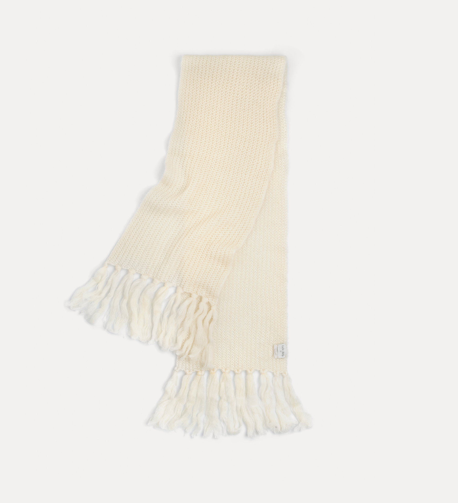 écharpe en laine mohair | forte_forte