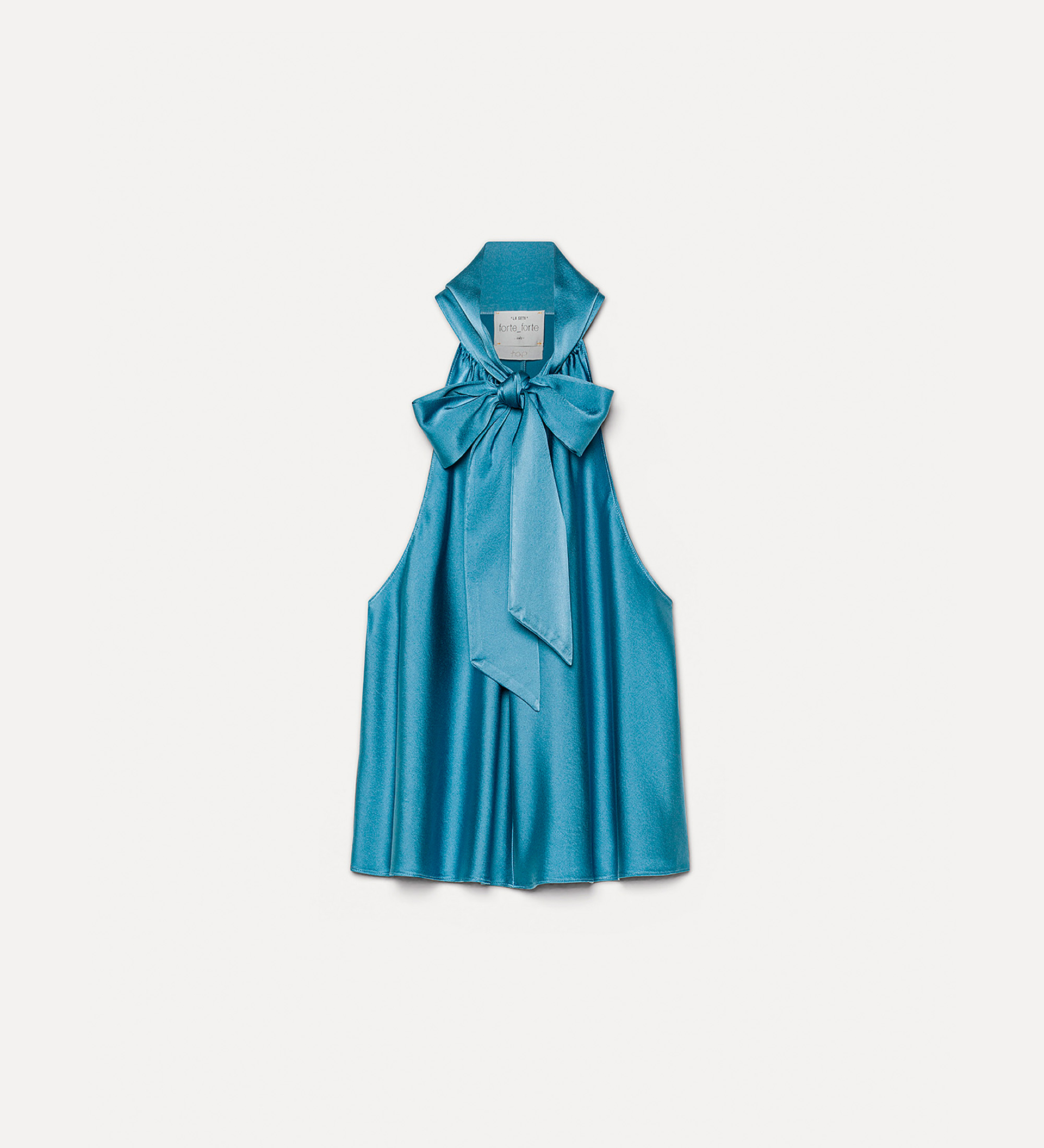 top in weighty stretch silk | forte_forte