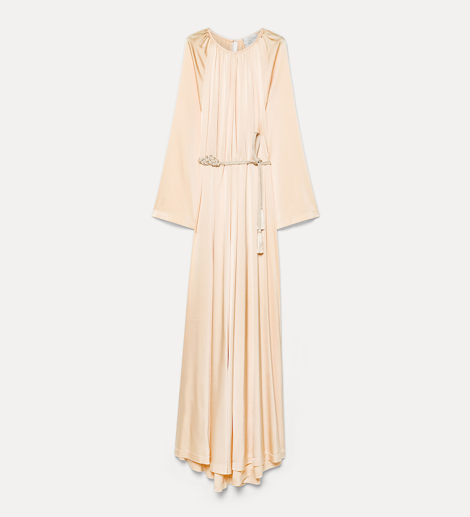 gown in stretch satin | forte_forte